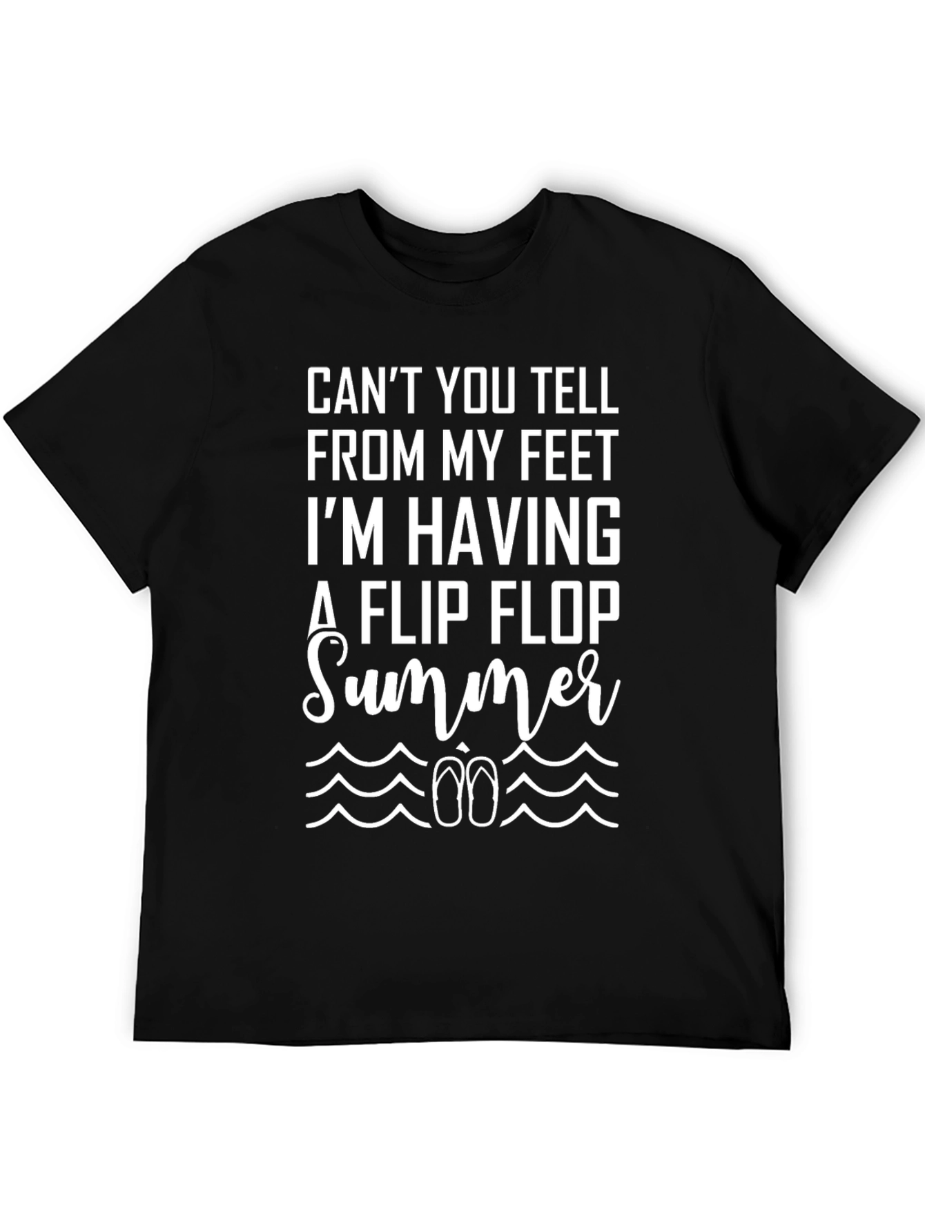 Flip Flop Summer T-Shirt - Beach Vibes