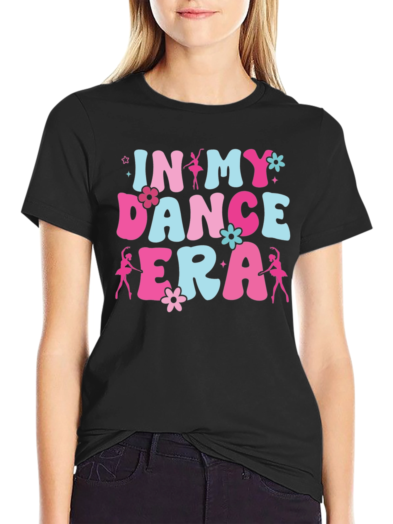 Dance Era Tee: Retro Ballerina Shirt