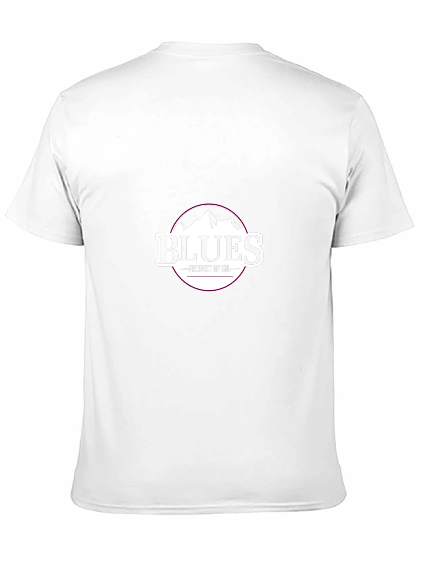 Blues STL Mountain Graphic T-Shirt