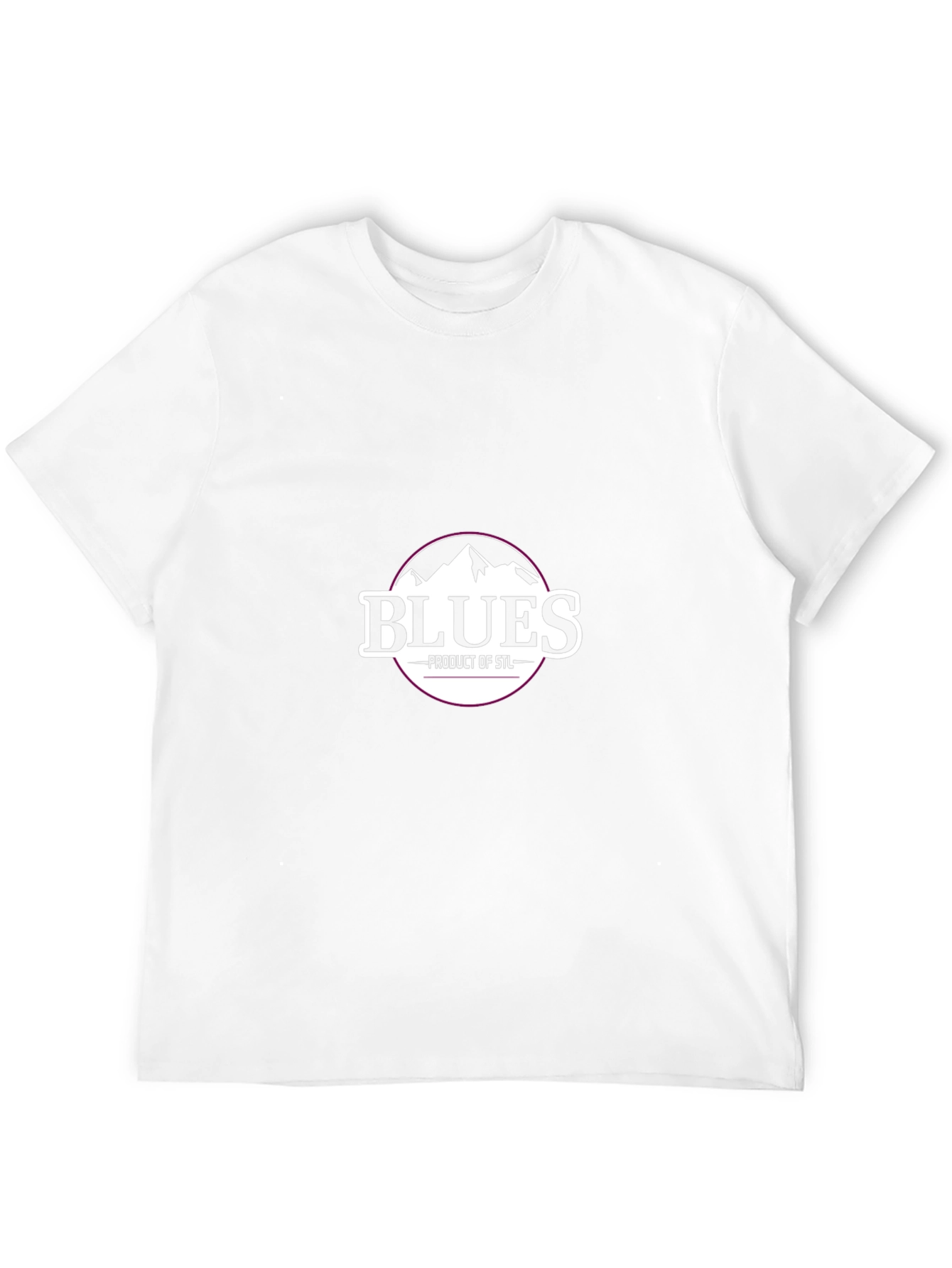 Blues STL Mountain Graphic T-Shirt
