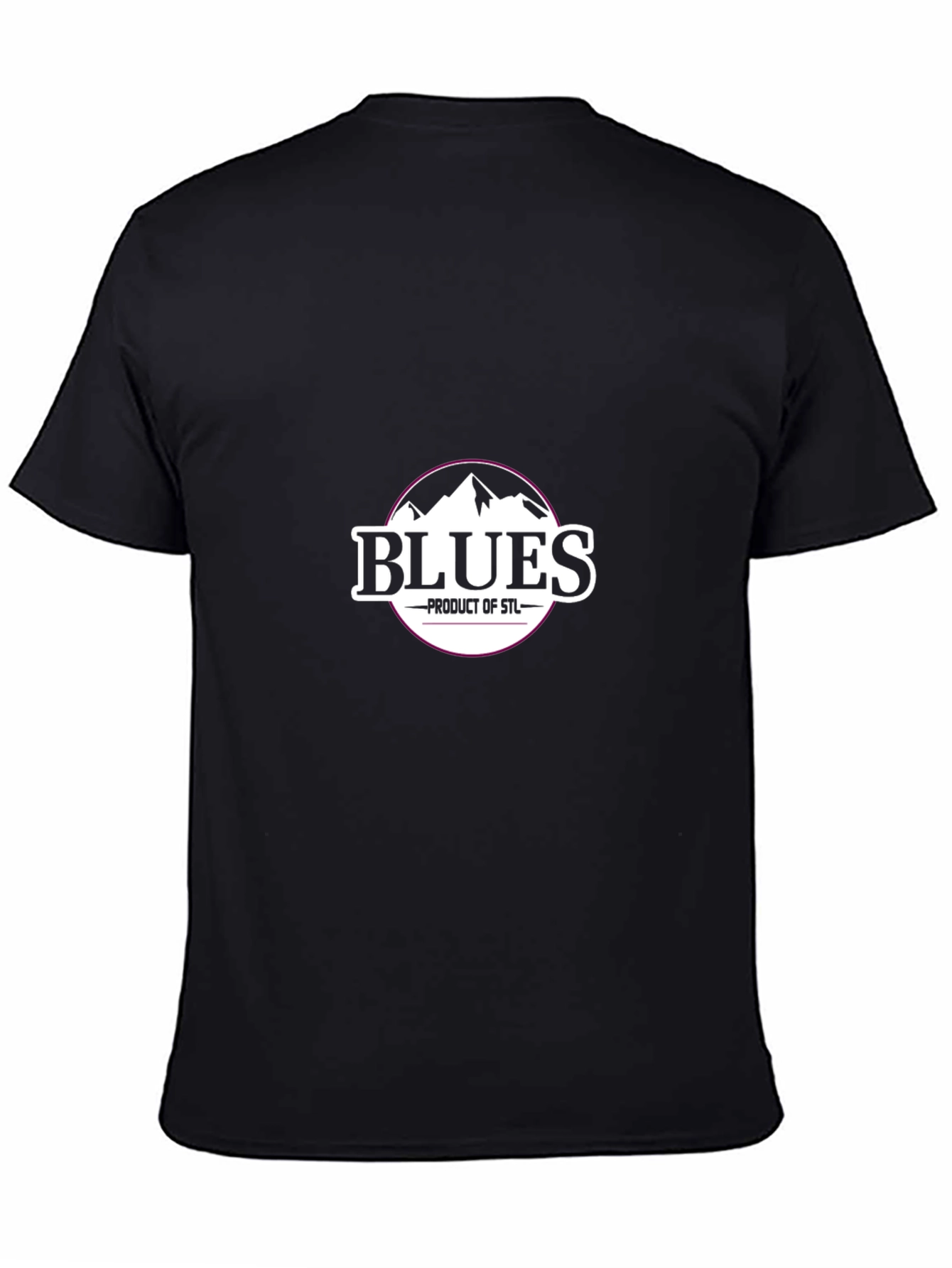 Blues STL Mountain Graphic T-Shirt