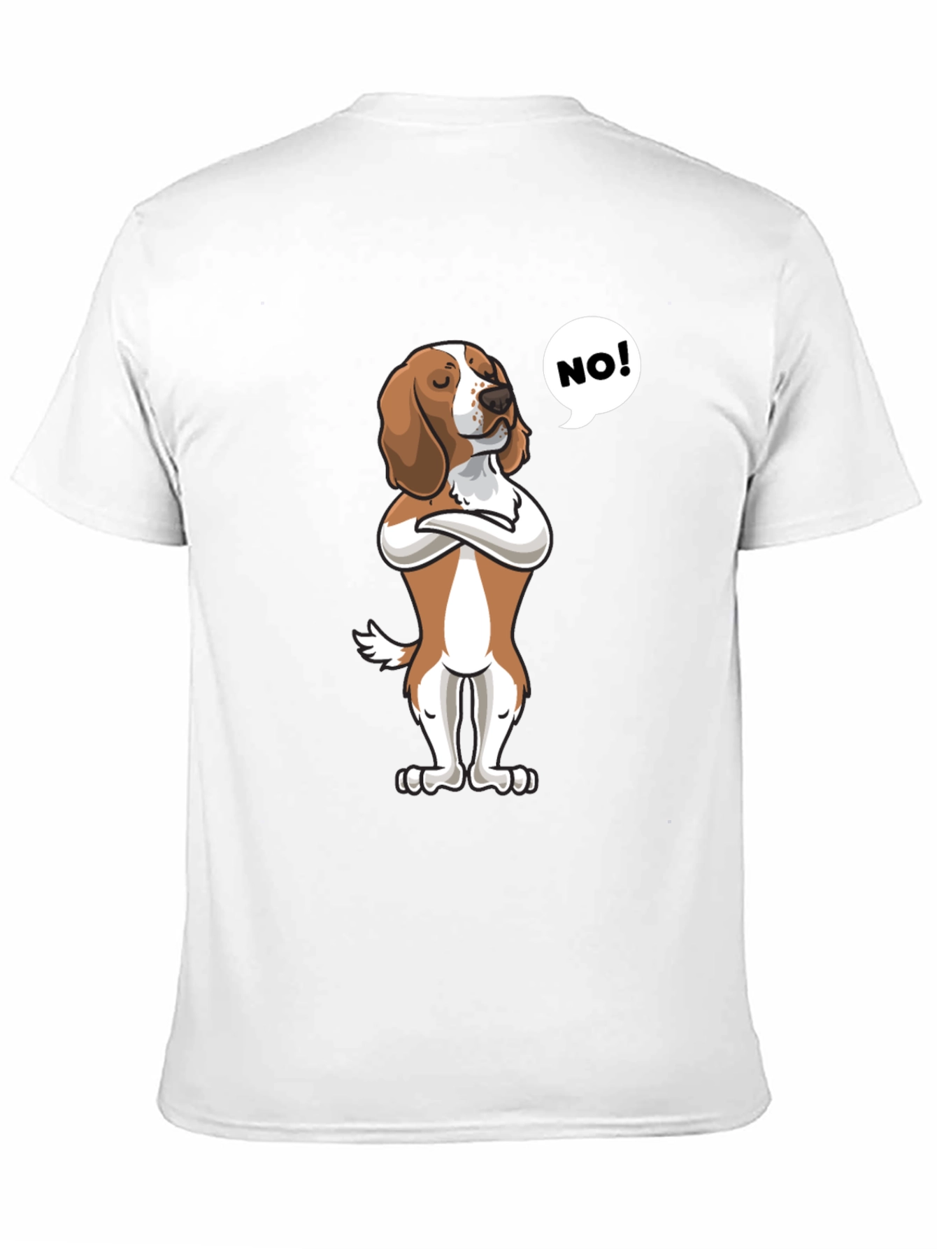 Funny Dog T-Shirt - Beagle Says No!