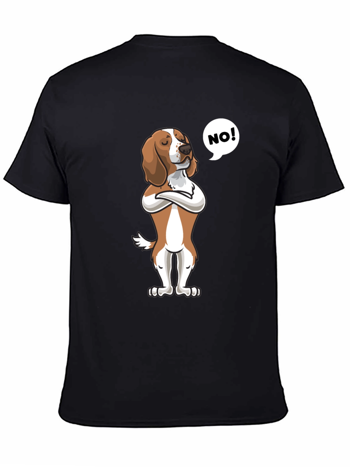 Funny Dog T-Shirt - Beagle Says No!