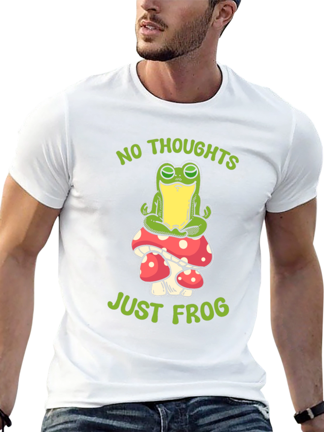 No Thoughts Just Frog T-Shirt