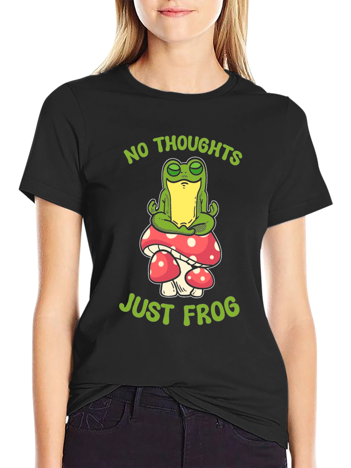 No Thoughts Just Frog T-Shirt