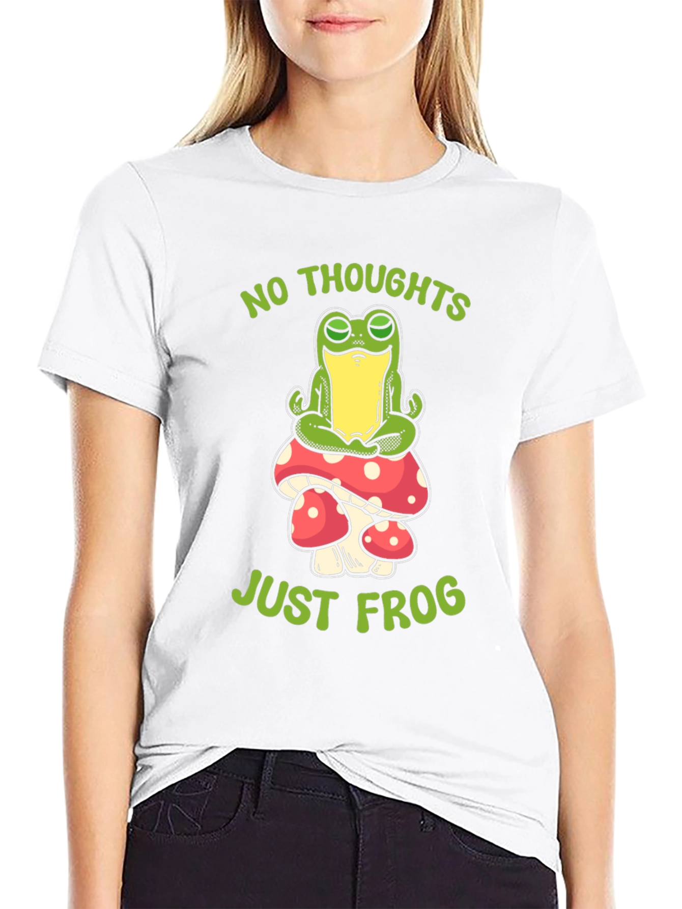 No Thoughts Just Frog T-Shirt