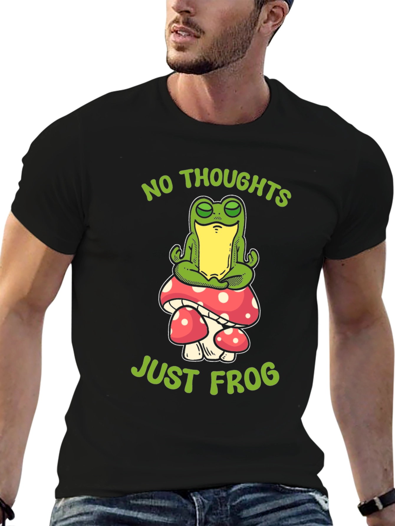 No Thoughts Just Frog T-Shirt