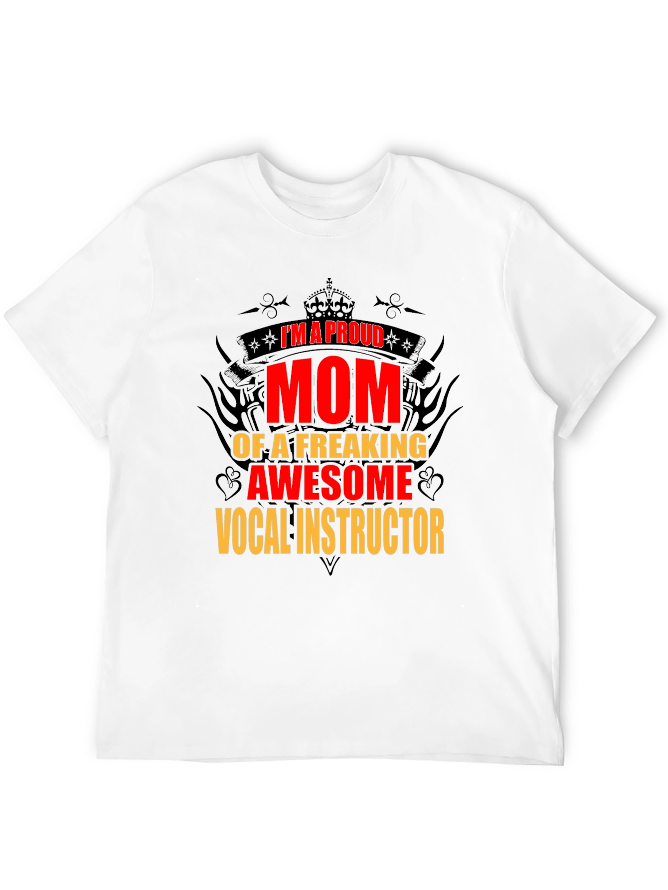 Proud Vocal Instructor Mom T-Shirt