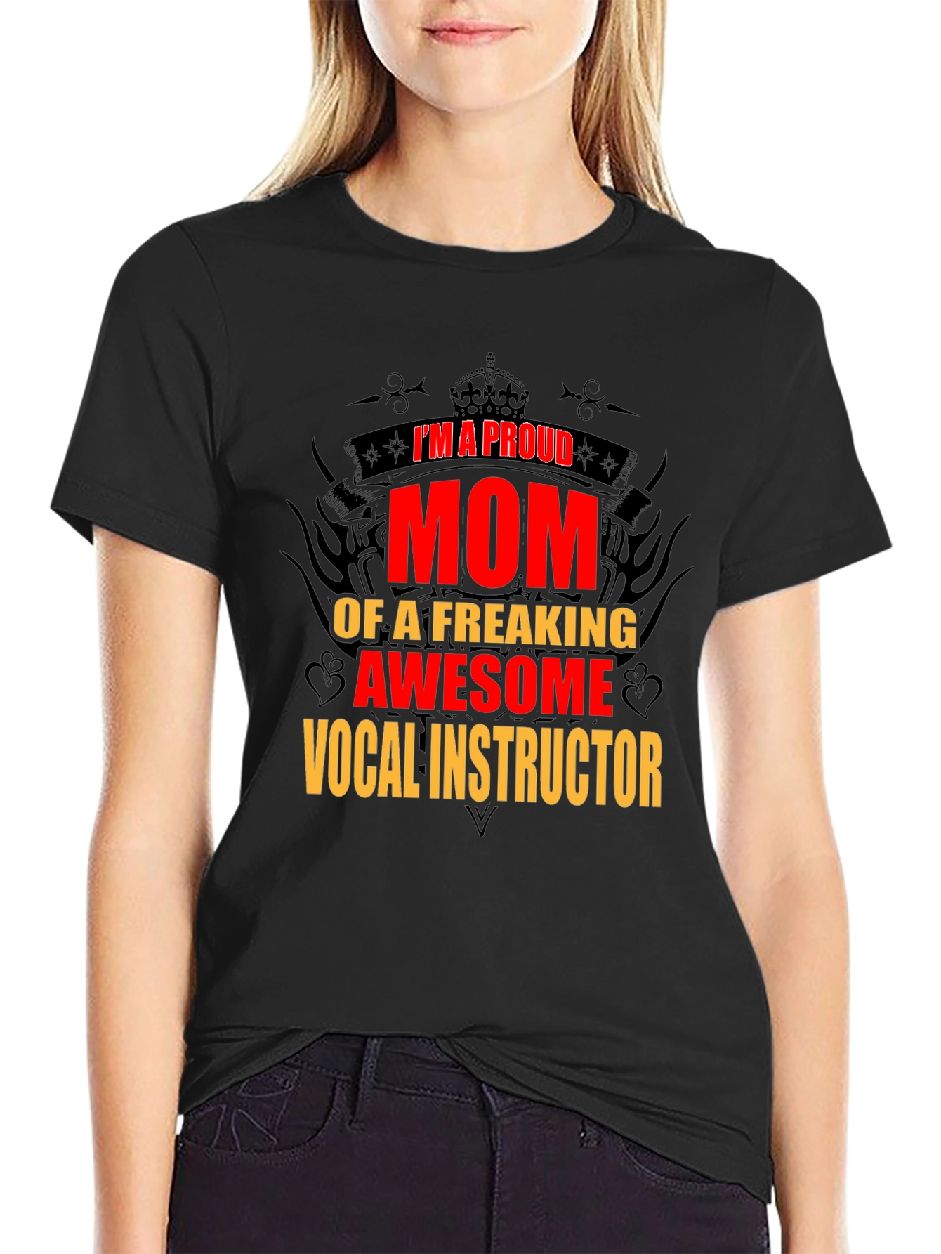 Proud Vocal Instructor Mom T-Shirt