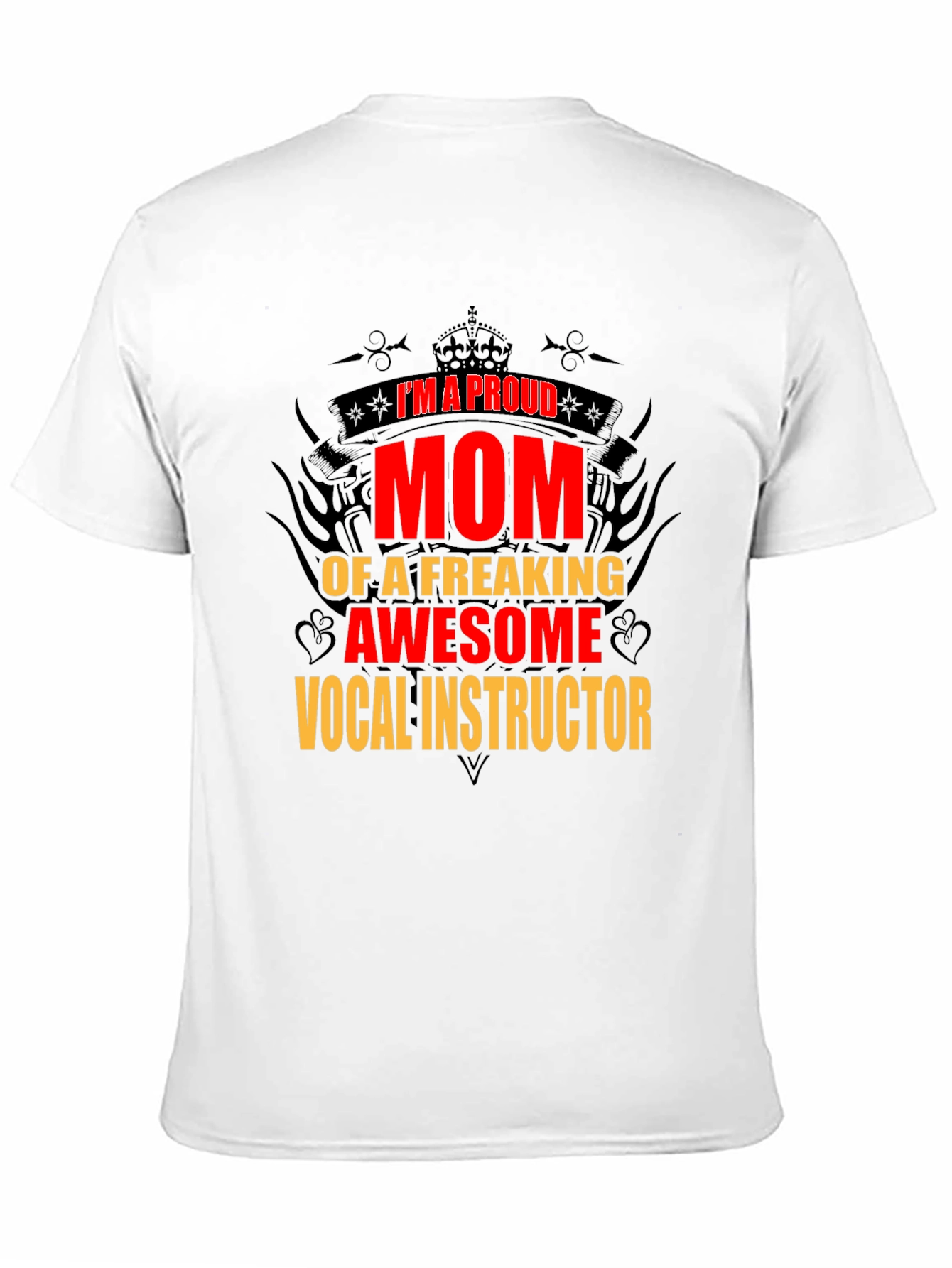 Proud Vocal Instructor Mom T-Shirt