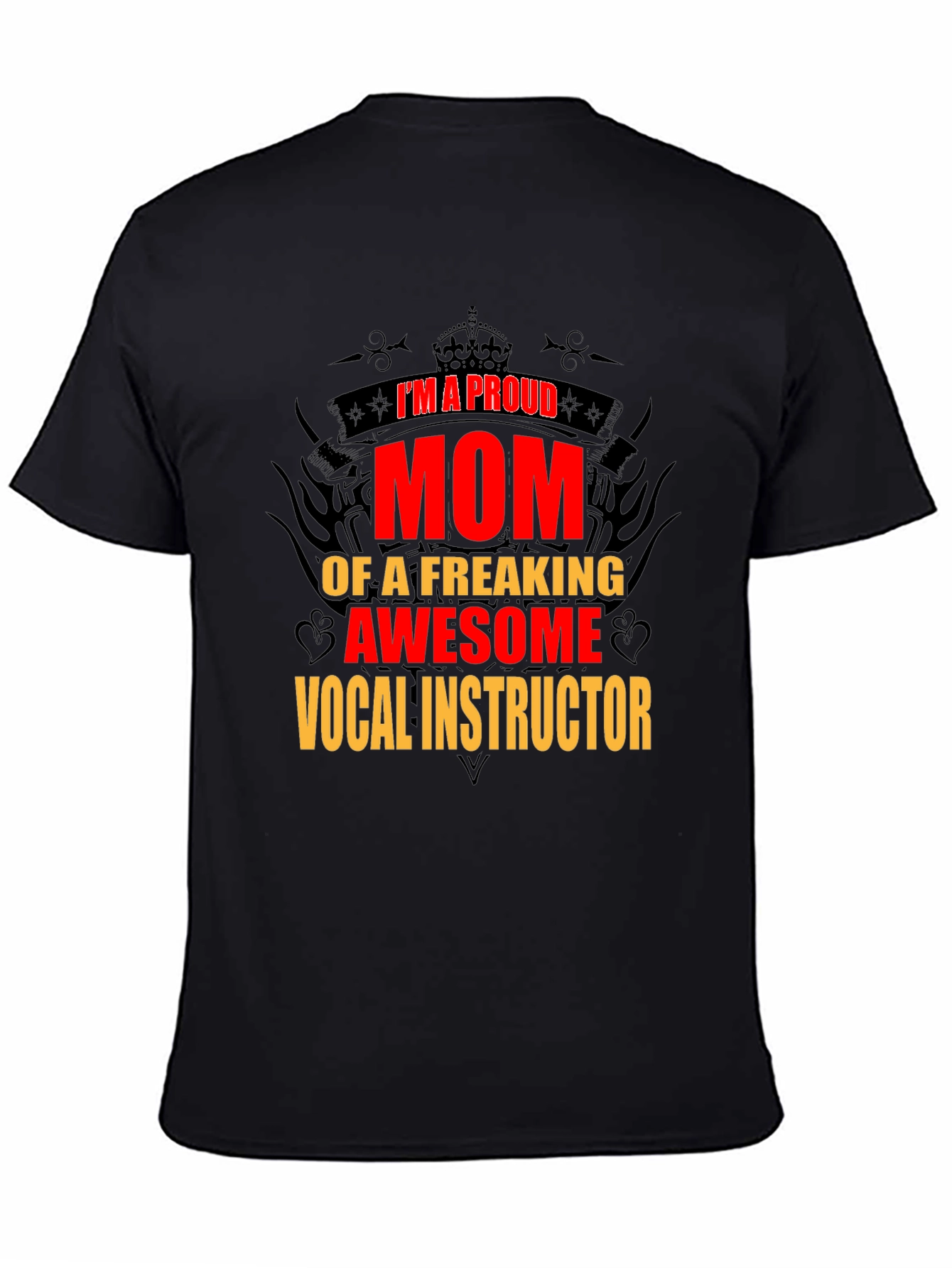 Proud Vocal Instructor Mom T-Shirt