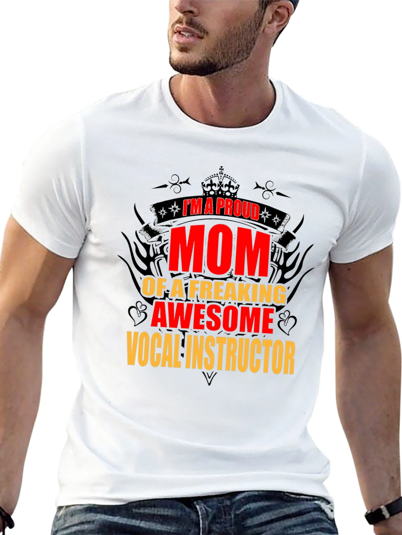 Proud Vocal Instructor Mom T-Shirt