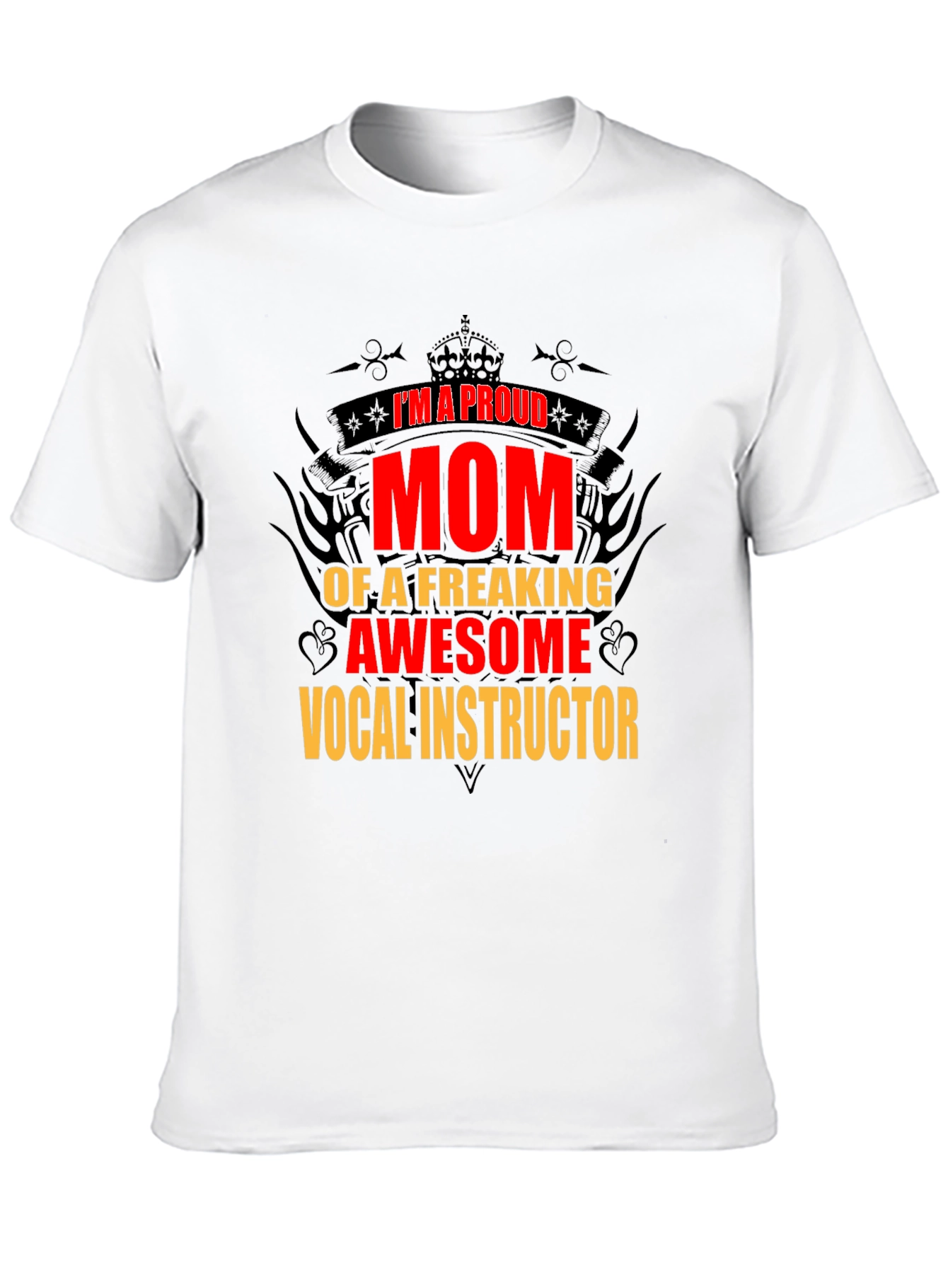 Proud Vocal Instructor Mom T-Shirt