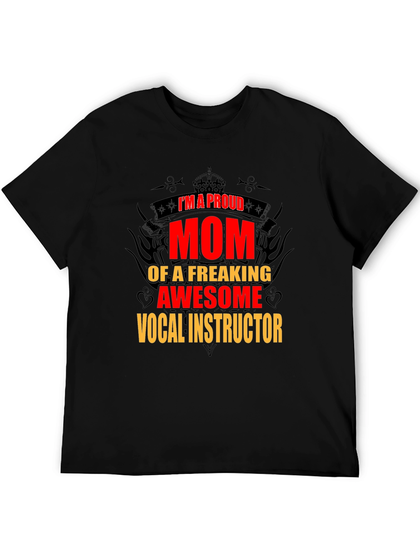 Proud Vocal Instructor Mom T-Shirt