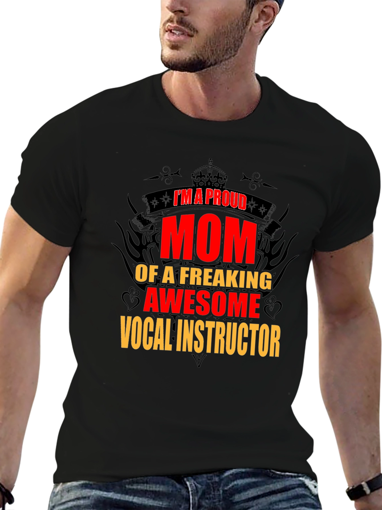 Proud Vocal Instructor Mom T-Shirt