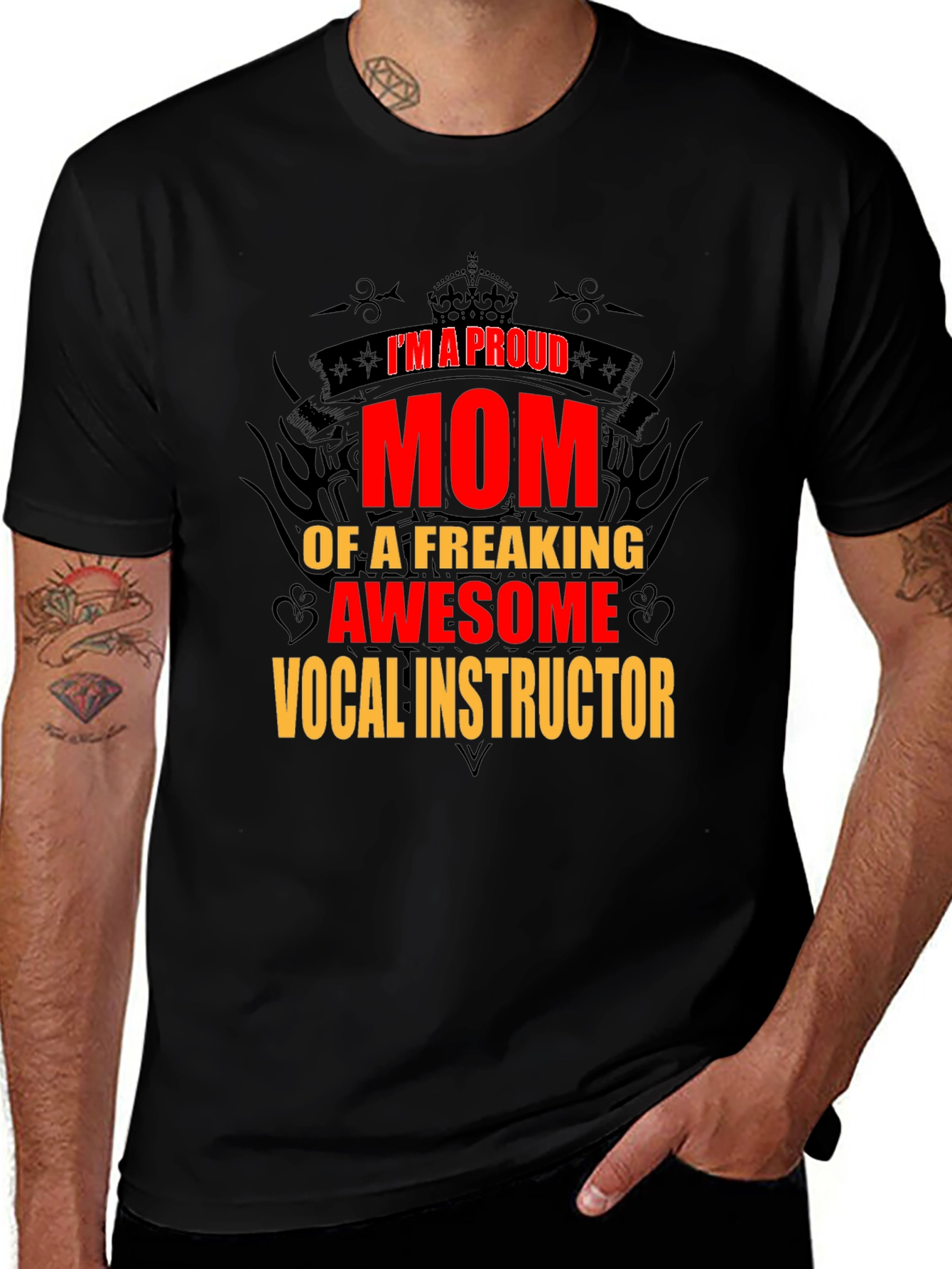 Proud Vocal Instructor Mom T-Shirt