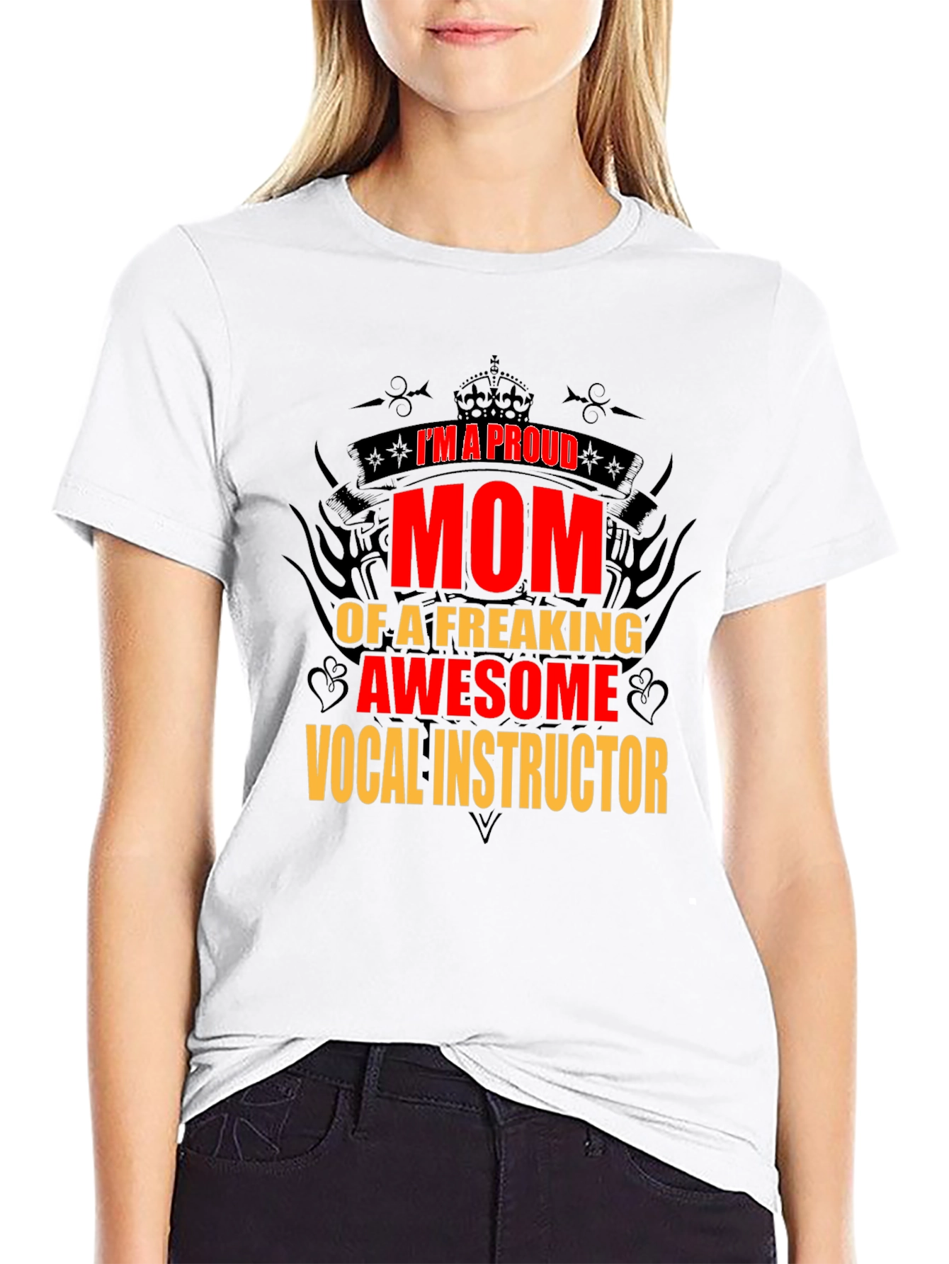 Proud Vocal Instructor Mom T-Shirt