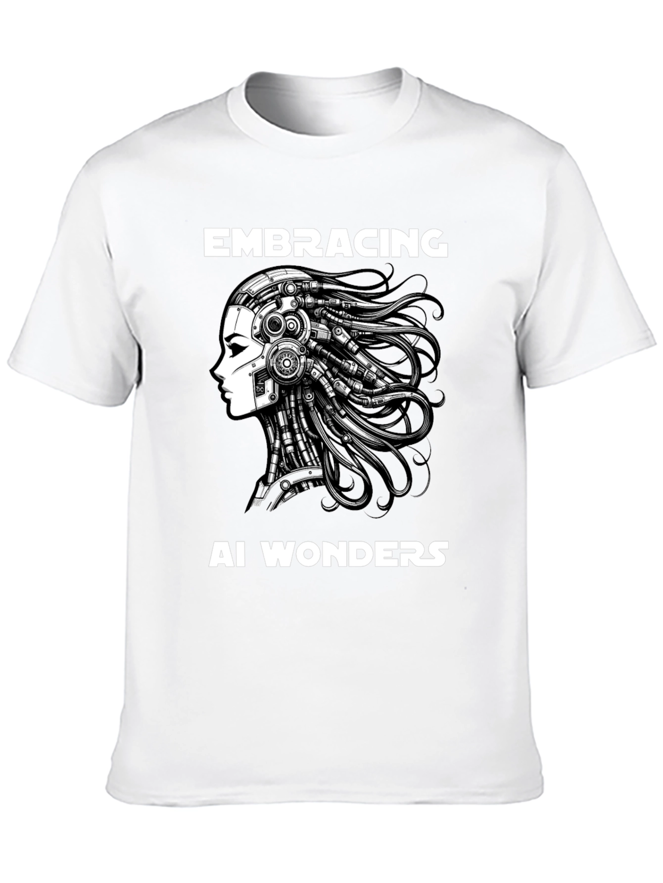 AI Wonders Graphic T-Shirt - Embrace the Future