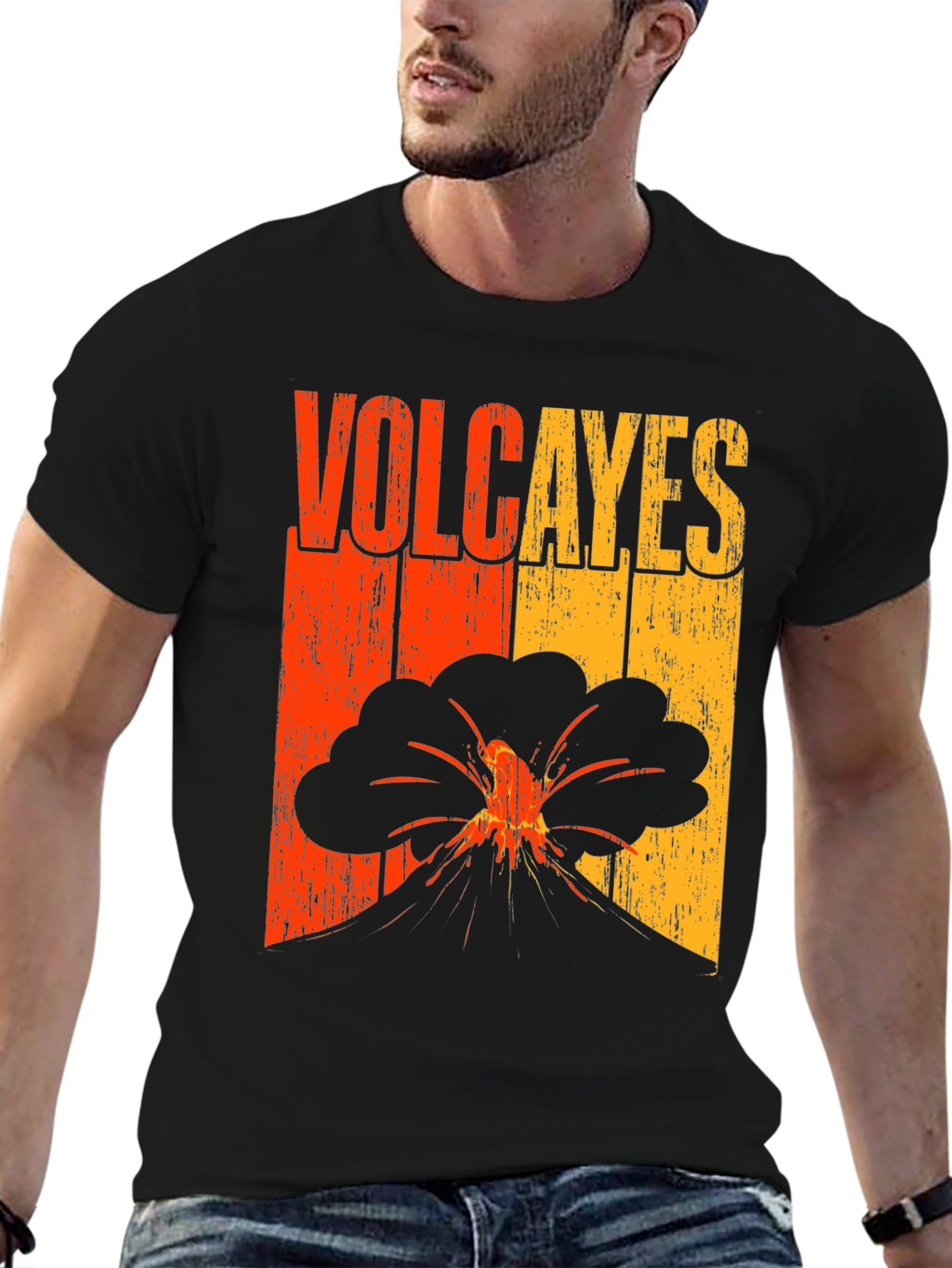 Volcayes Volcano Graphic T-Shirt