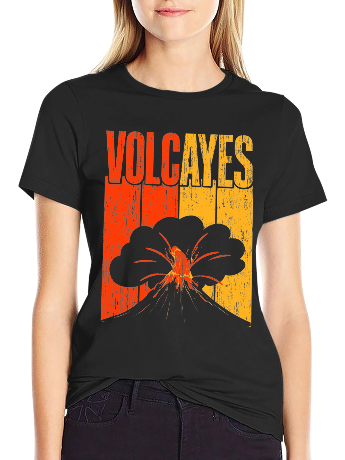 Volcayes Volcano Graphic T-Shirt