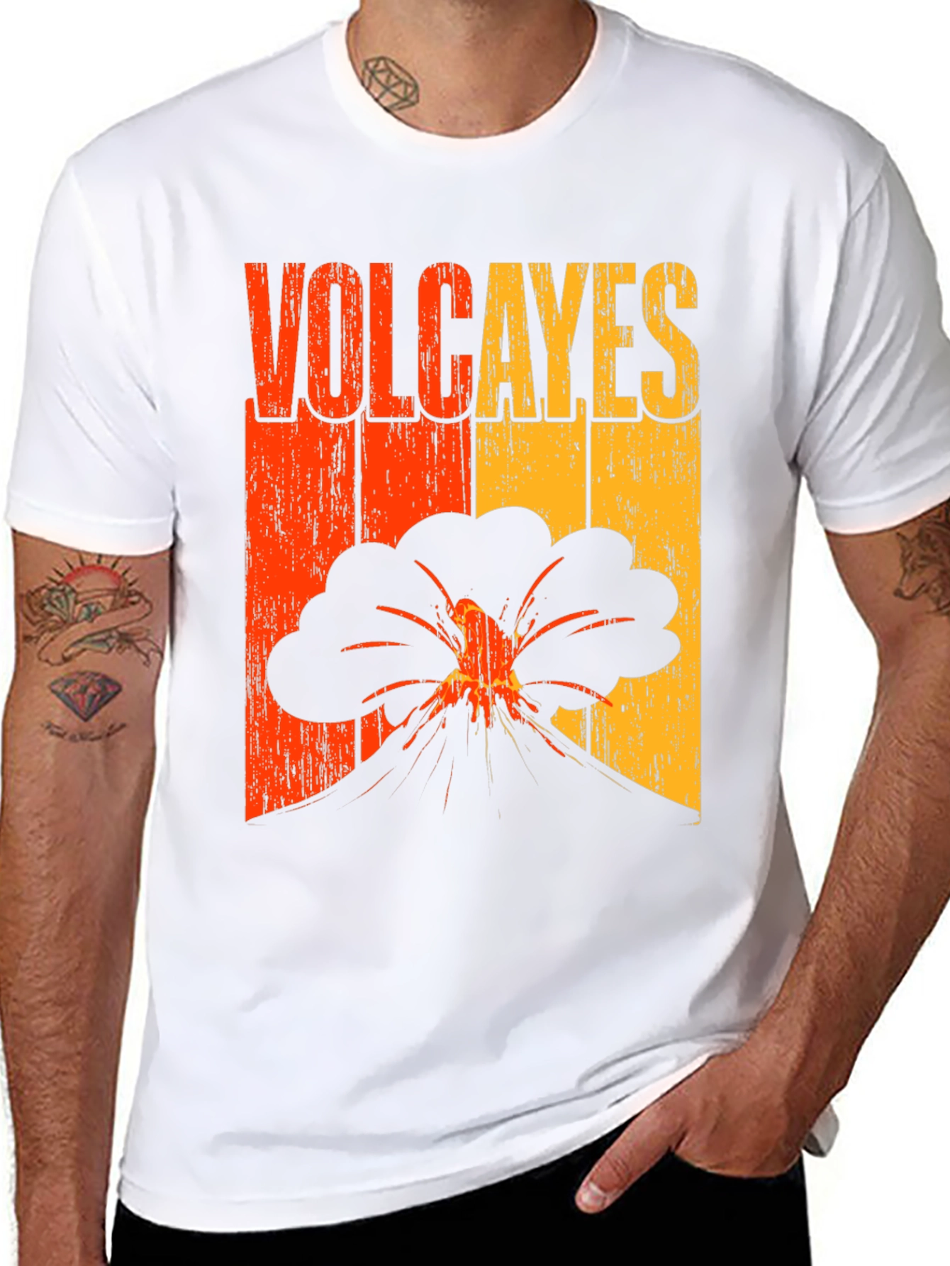 Volcayes Volcano Graphic T-Shirt