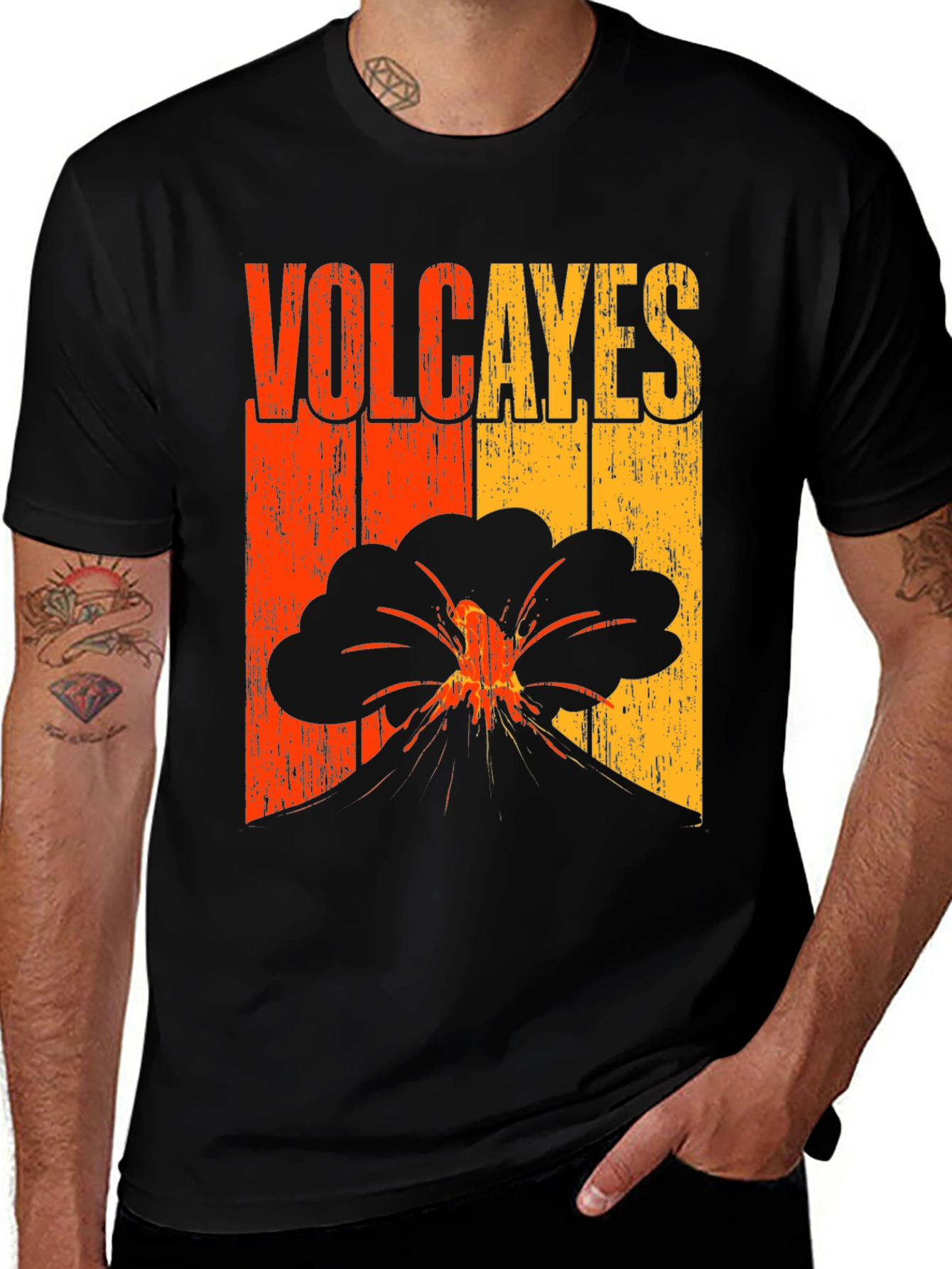 Volcayes Volcano Graphic T-Shirt