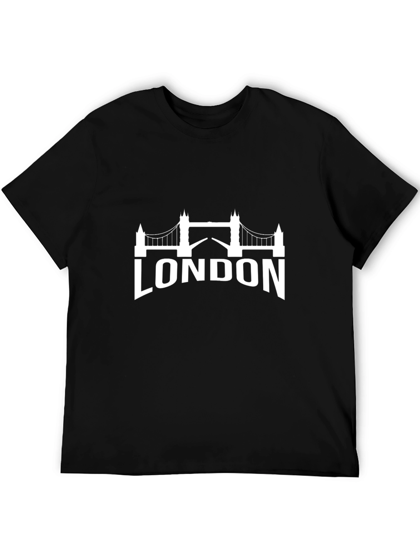 London Bridge Graphic T-Shirt - Black