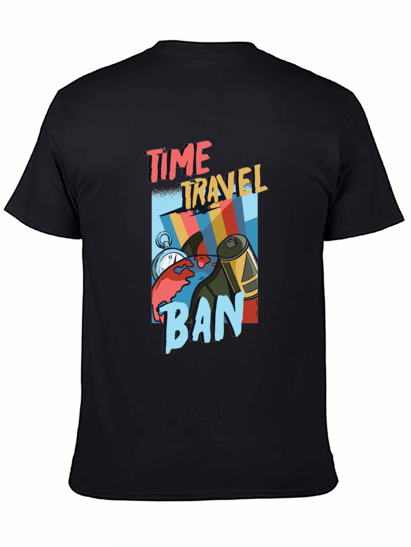 Time Travel Ban Graphic Tee