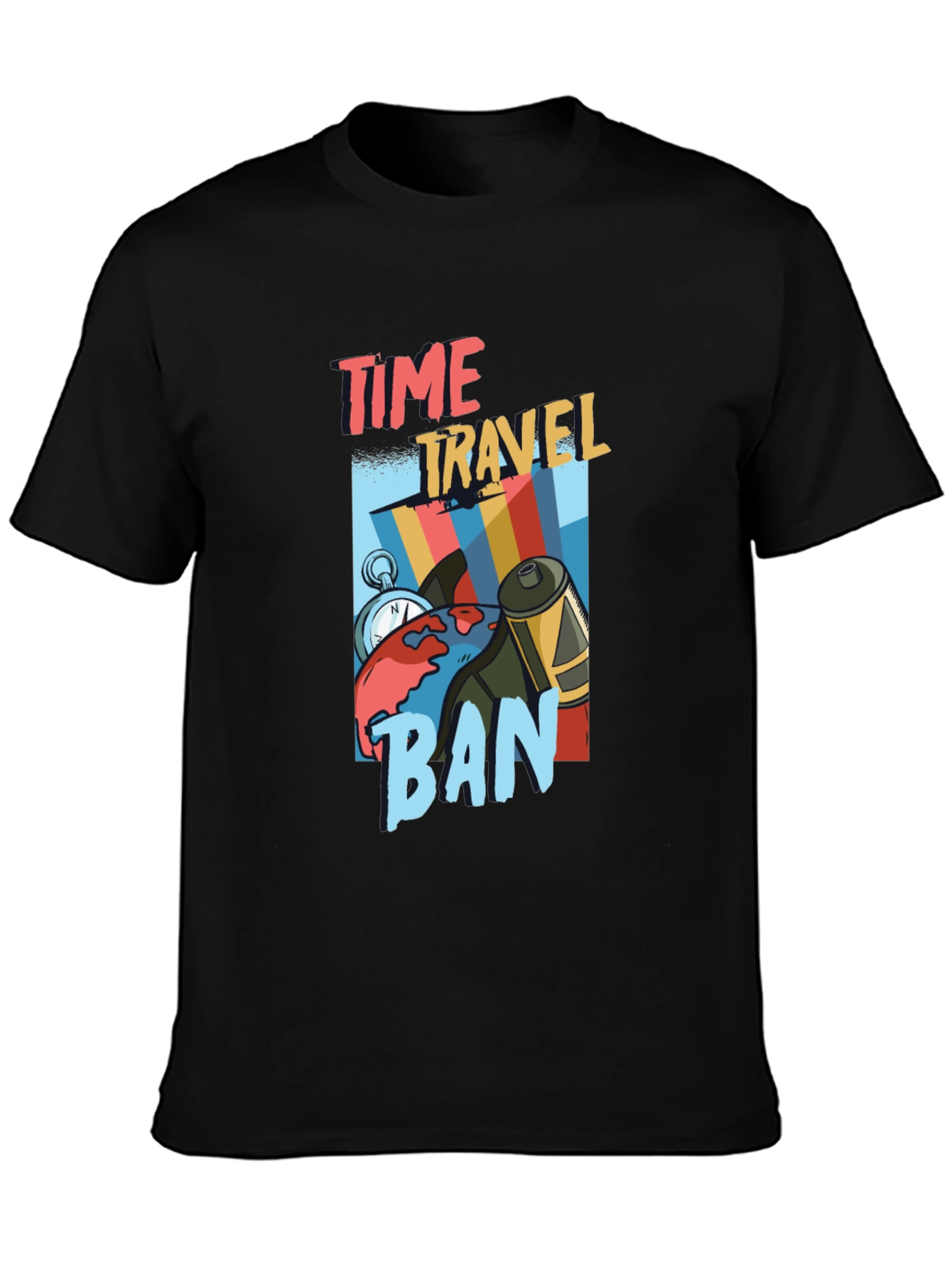 Time Travel Ban Graphic Tee