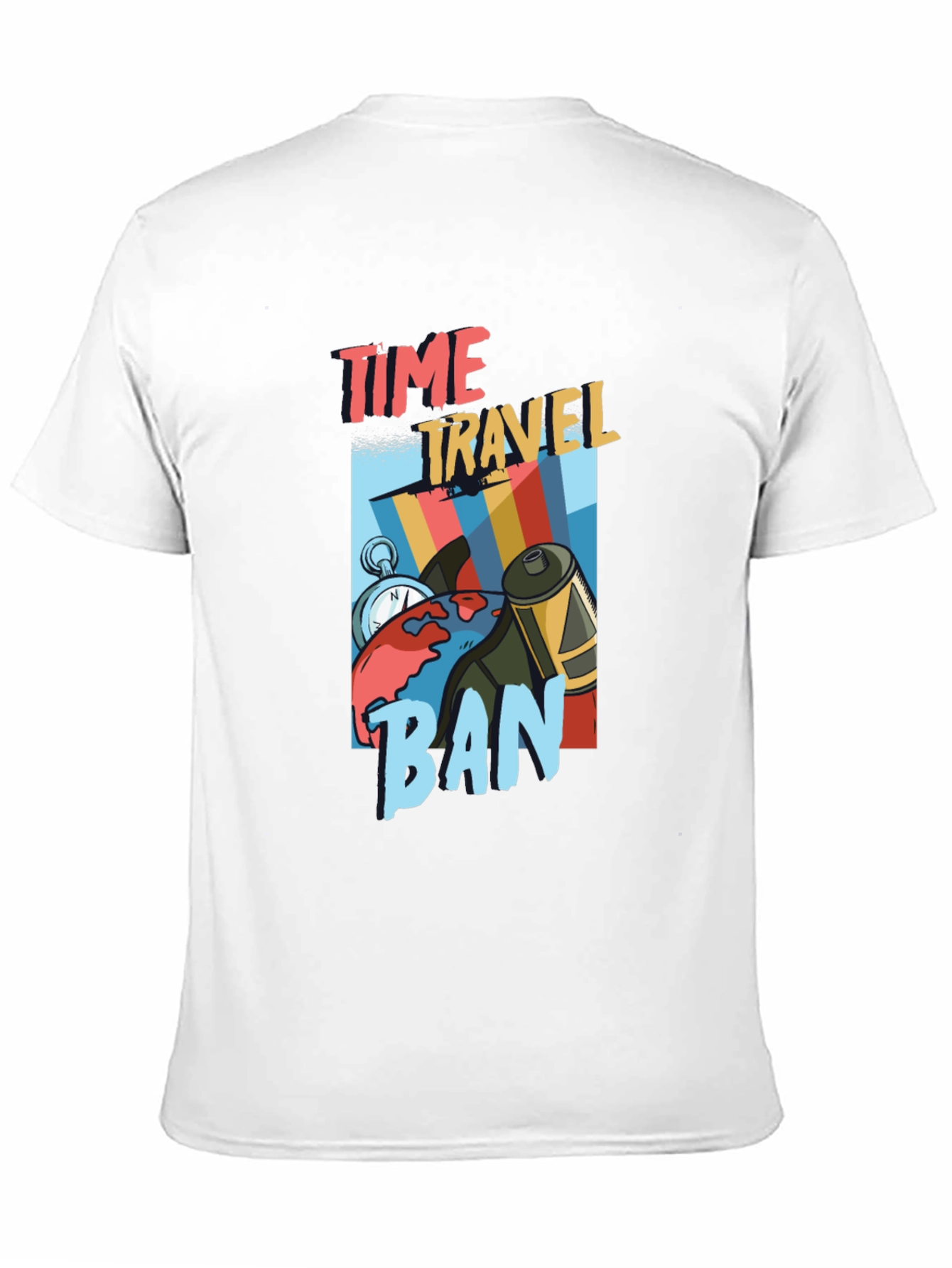 Time Travel Ban Graphic Tee