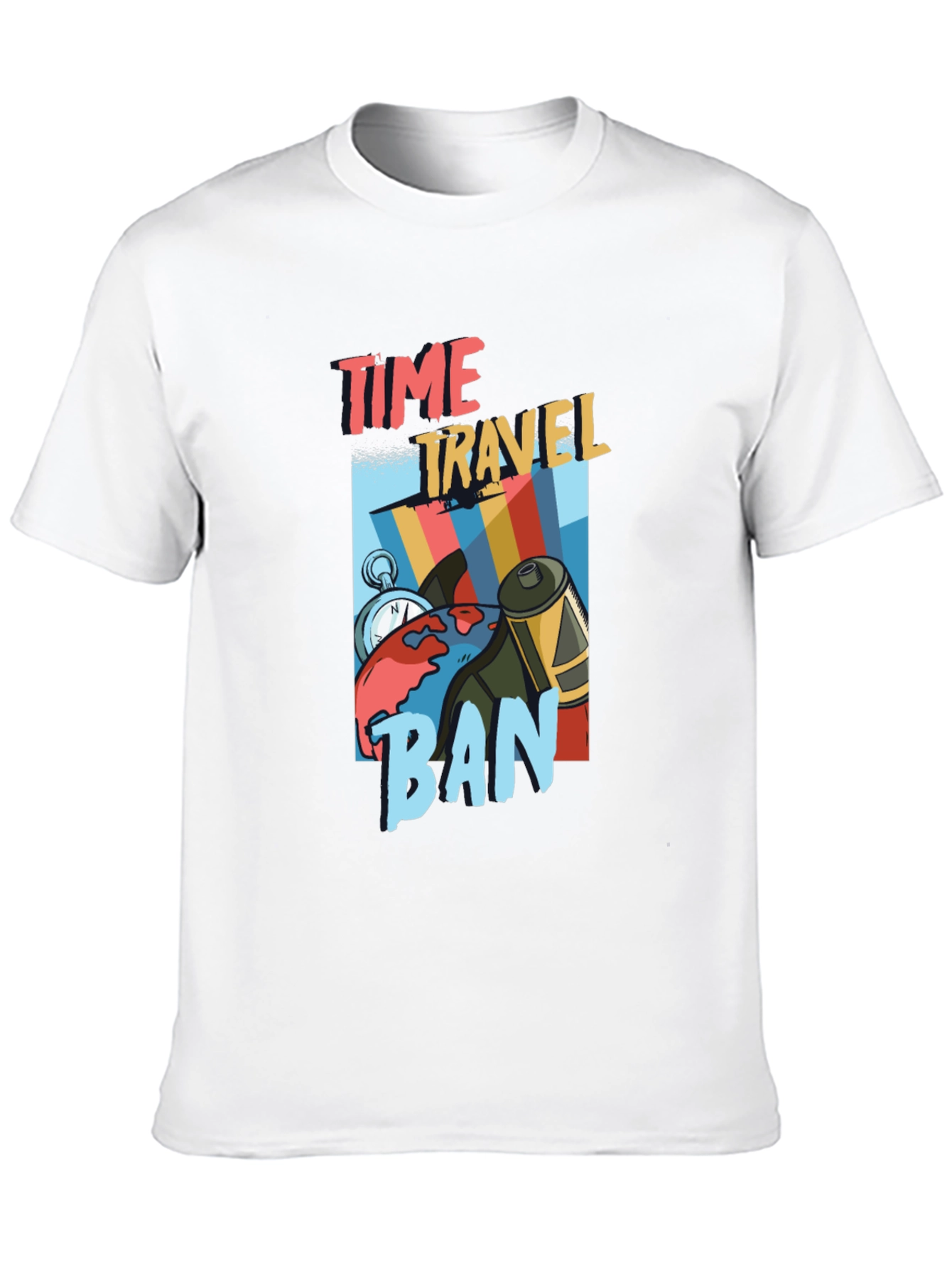 Time Travel Ban Graphic Tee