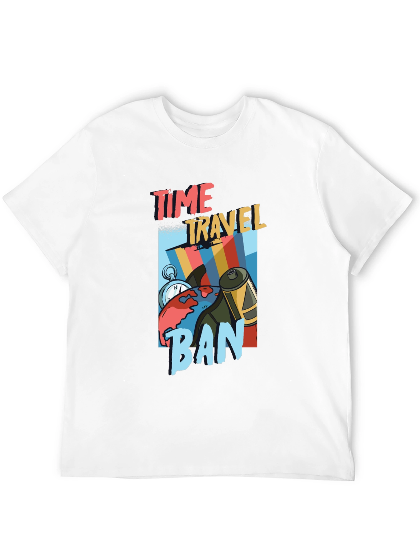Time Travel Ban Graphic Tee