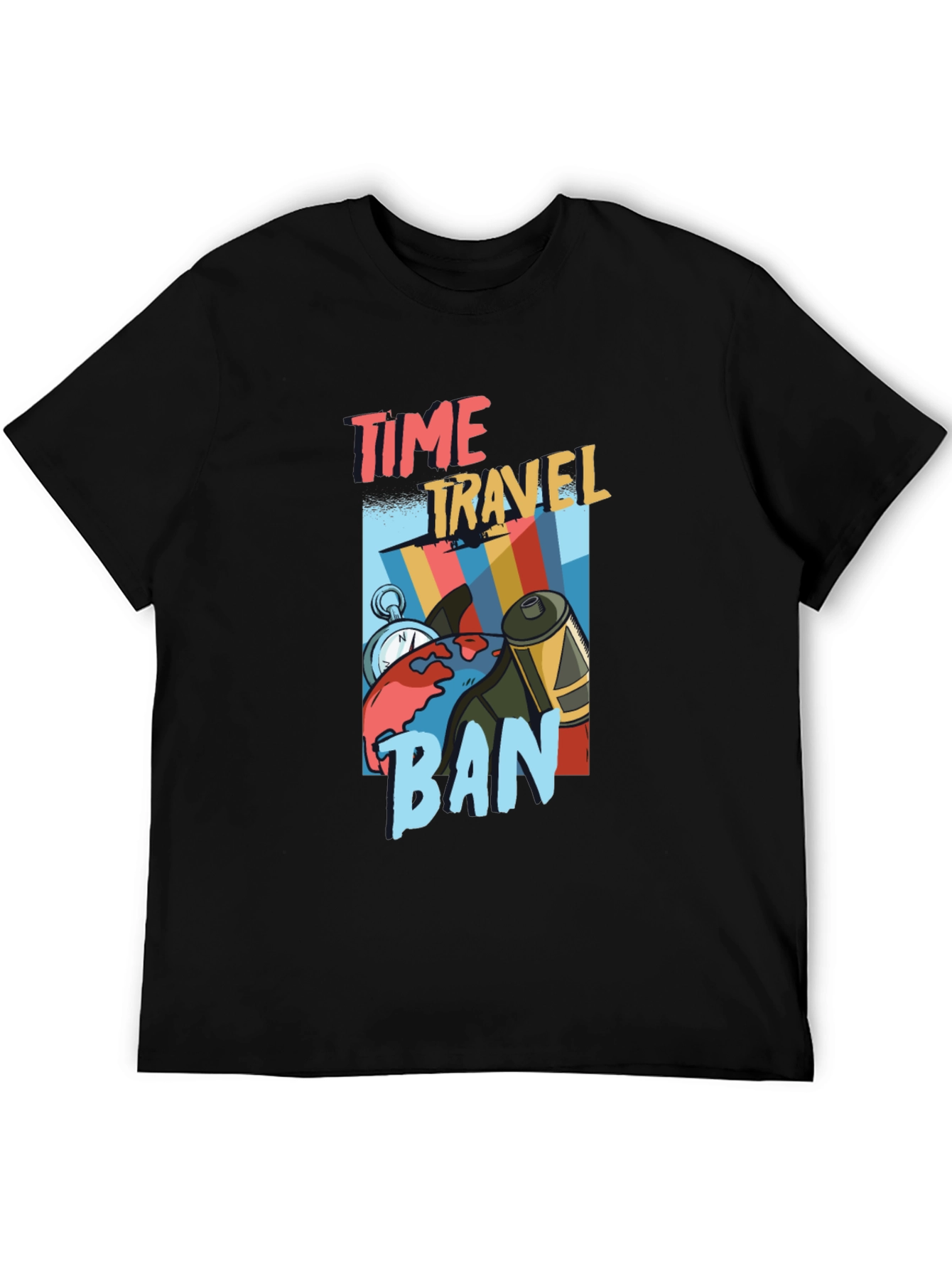 Time Travel Ban Graphic Tee