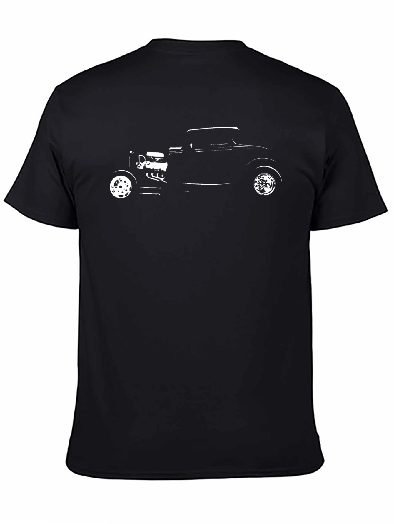 Hot Rod Car Graphic T-Shirt - Classic Automotive Design