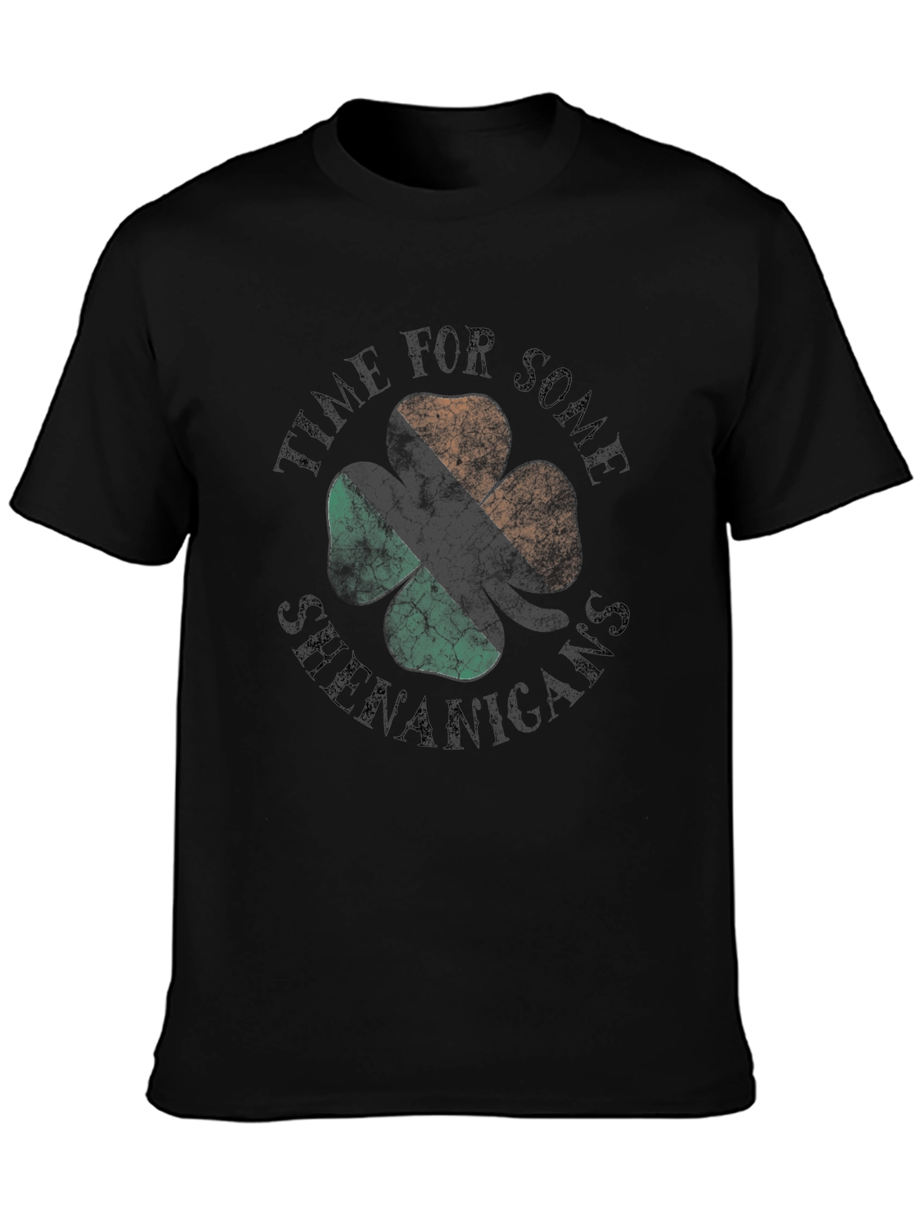 Time for Shenanigans Clover Graphic Tee