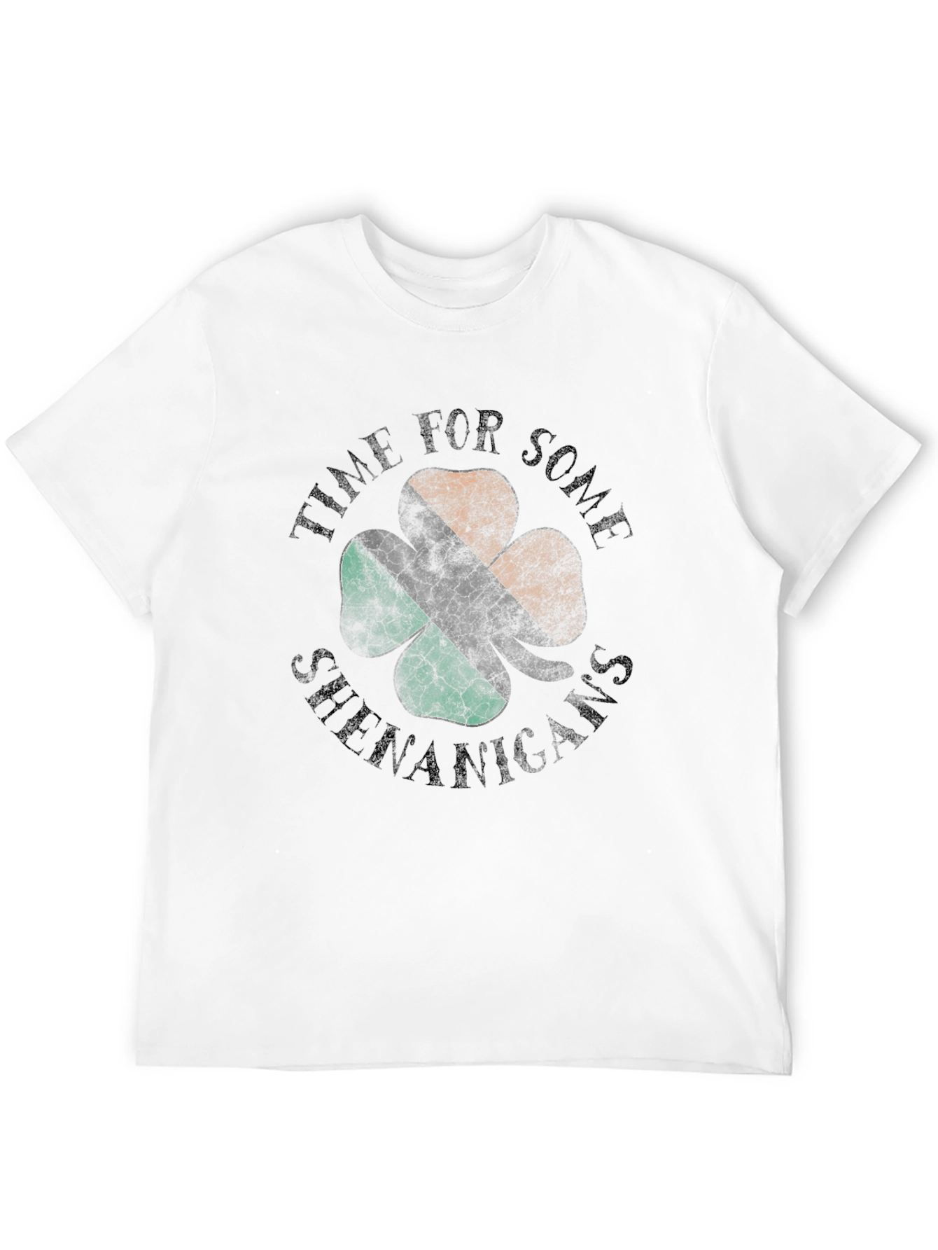 Time for Shenanigans Clover Graphic Tee