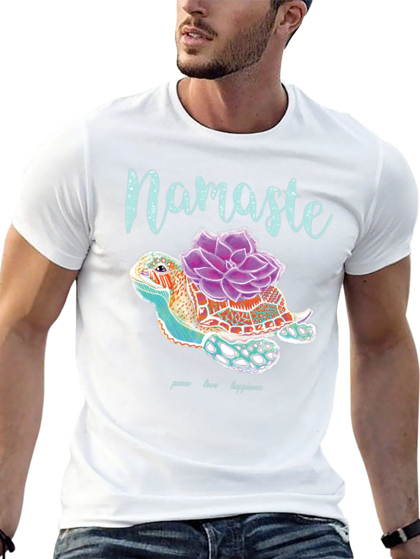 Namaste Turtle Graphic Tee