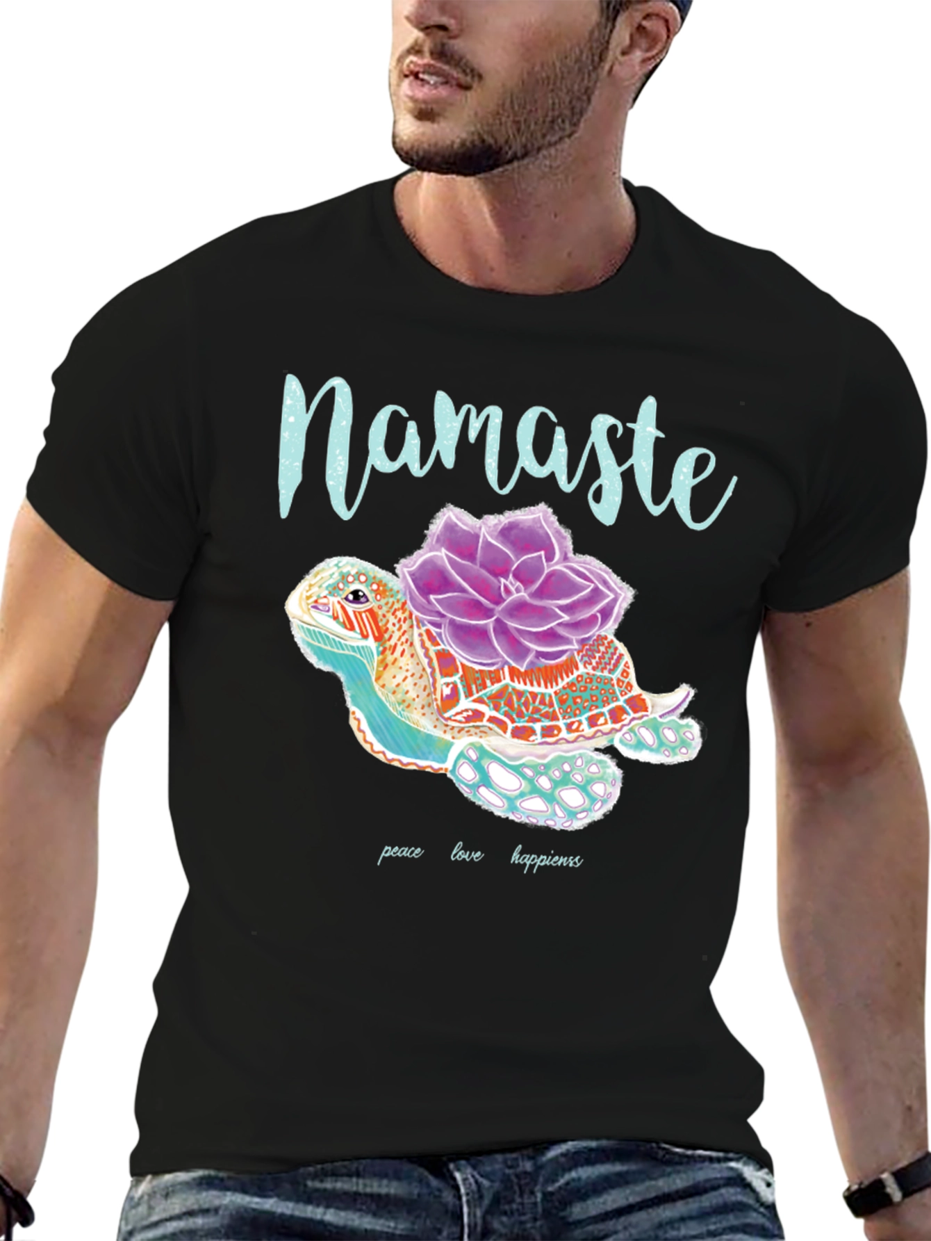 Namaste Turtle Graphic Tee