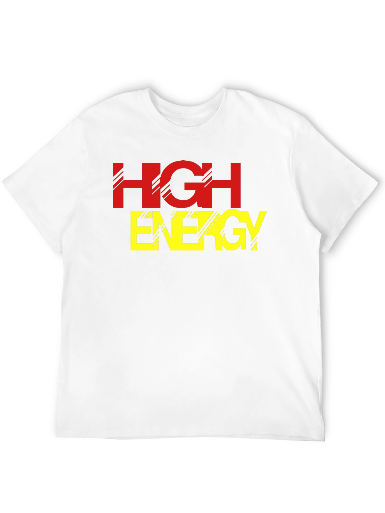 High Energy Black Graphic Tee