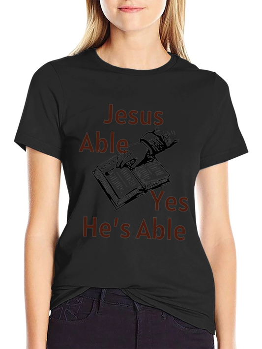 Jesus Able Graphic T-Shirt - Faith Based Apparel