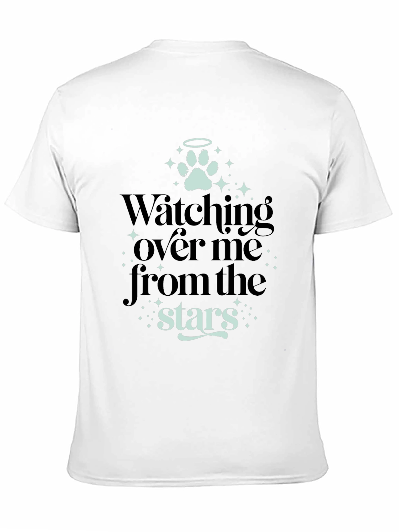 Watching Over Me Pet Memorial T-Shirt