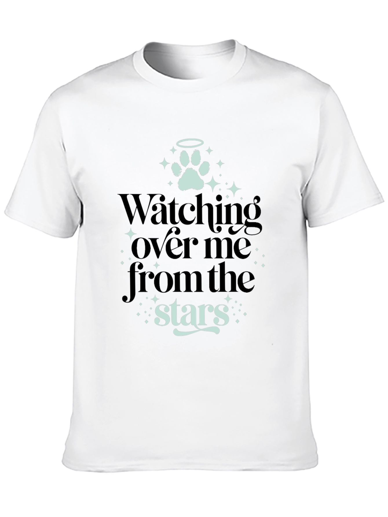 Watching Over Me Pet Memorial T-Shirt