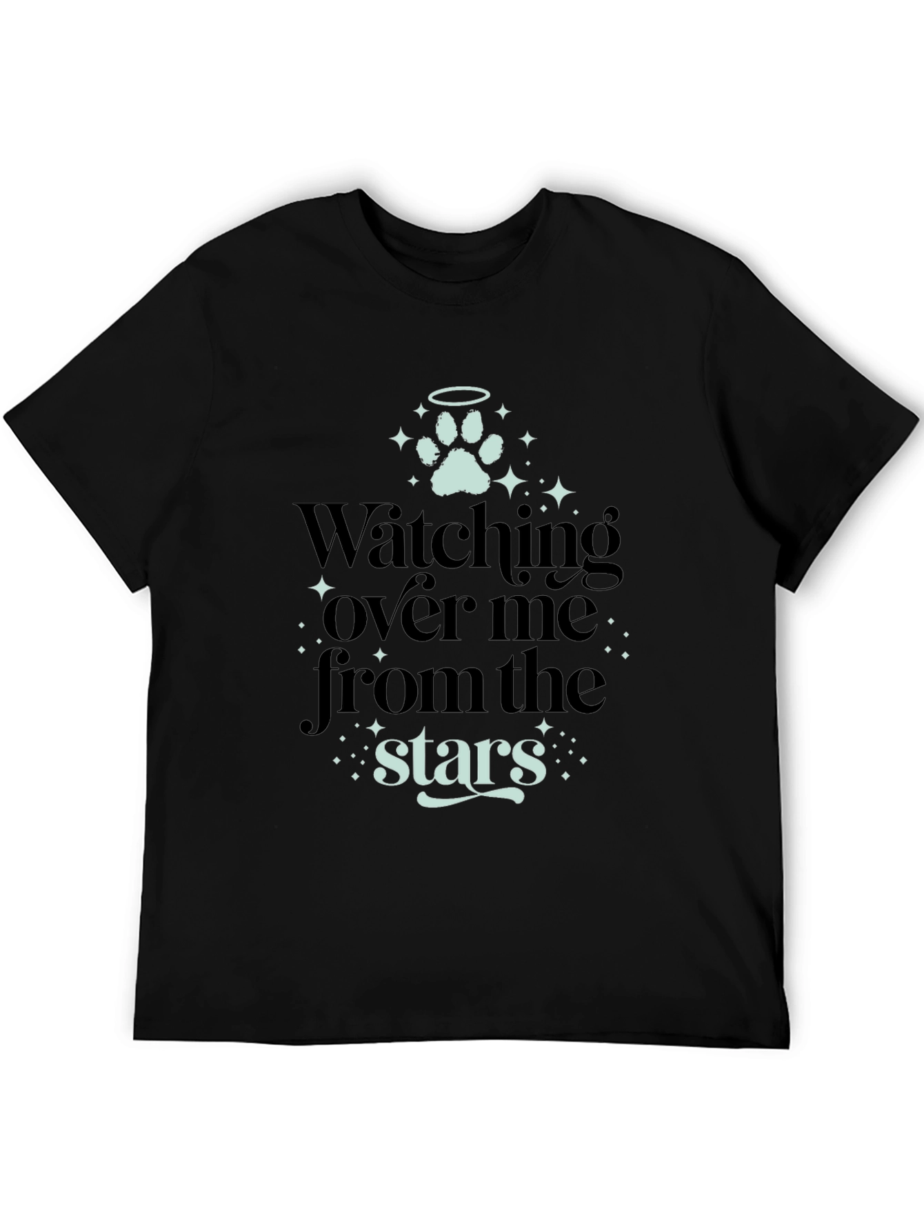 Watching Over Me Pet Memorial T-Shirt