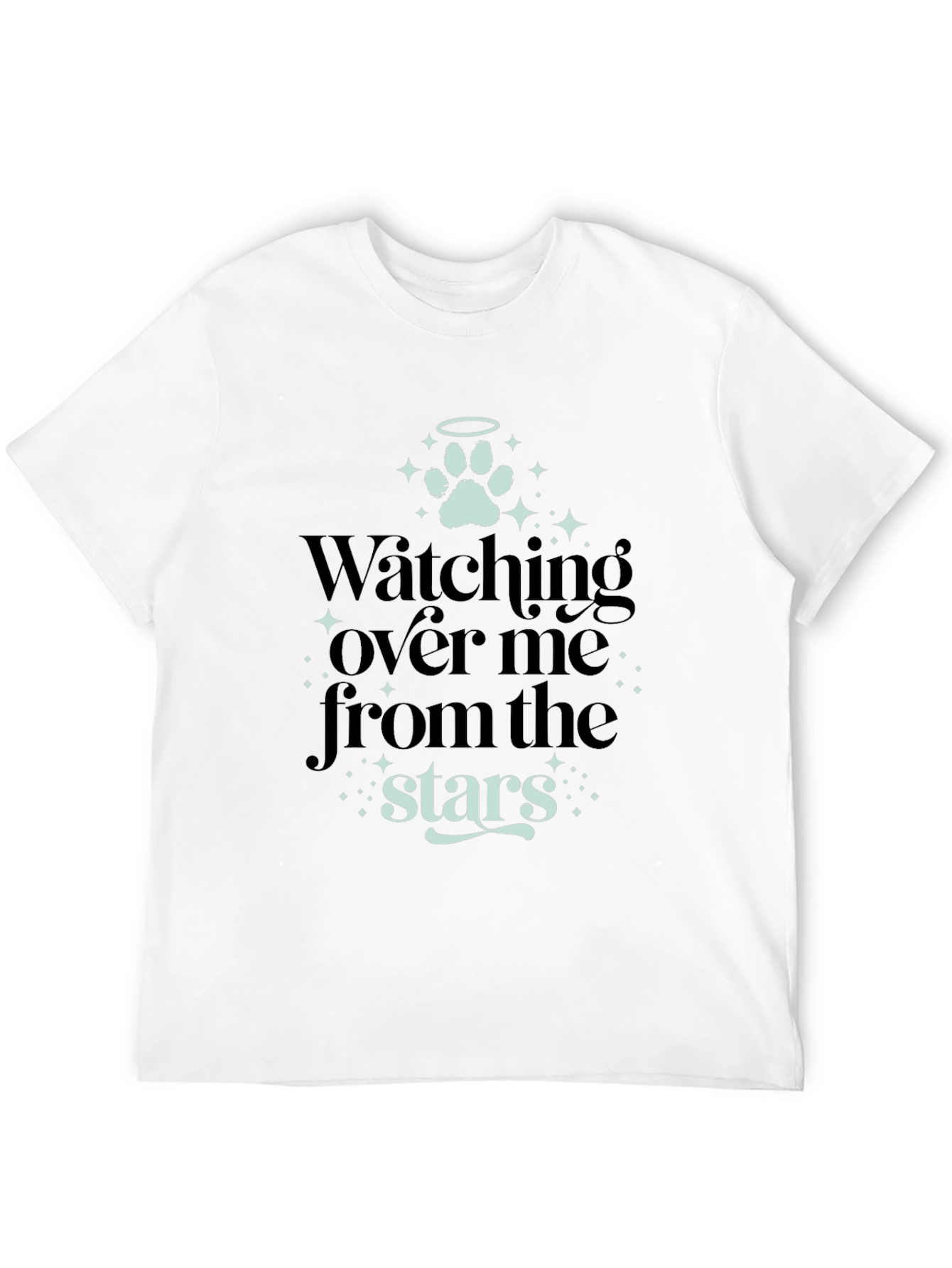 Watching Over Me Pet Memorial T-Shirt