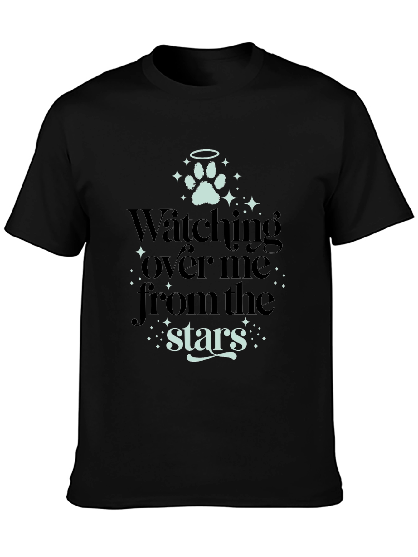 Watching Over Me Pet Memorial T-Shirt