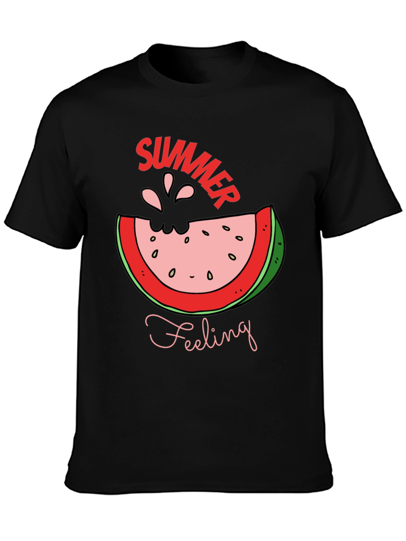 Summer Feeling T-Shirt - Watermelon Design