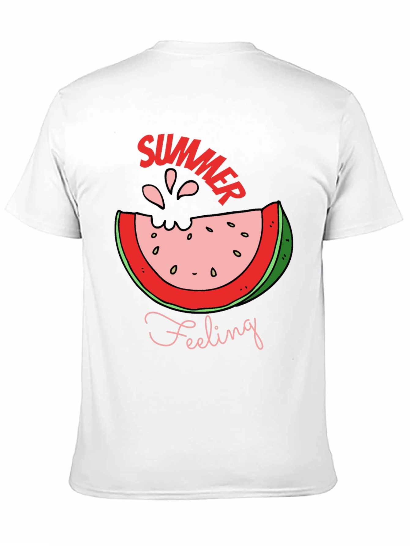Summer Feeling T-Shirt - Watermelon Design
