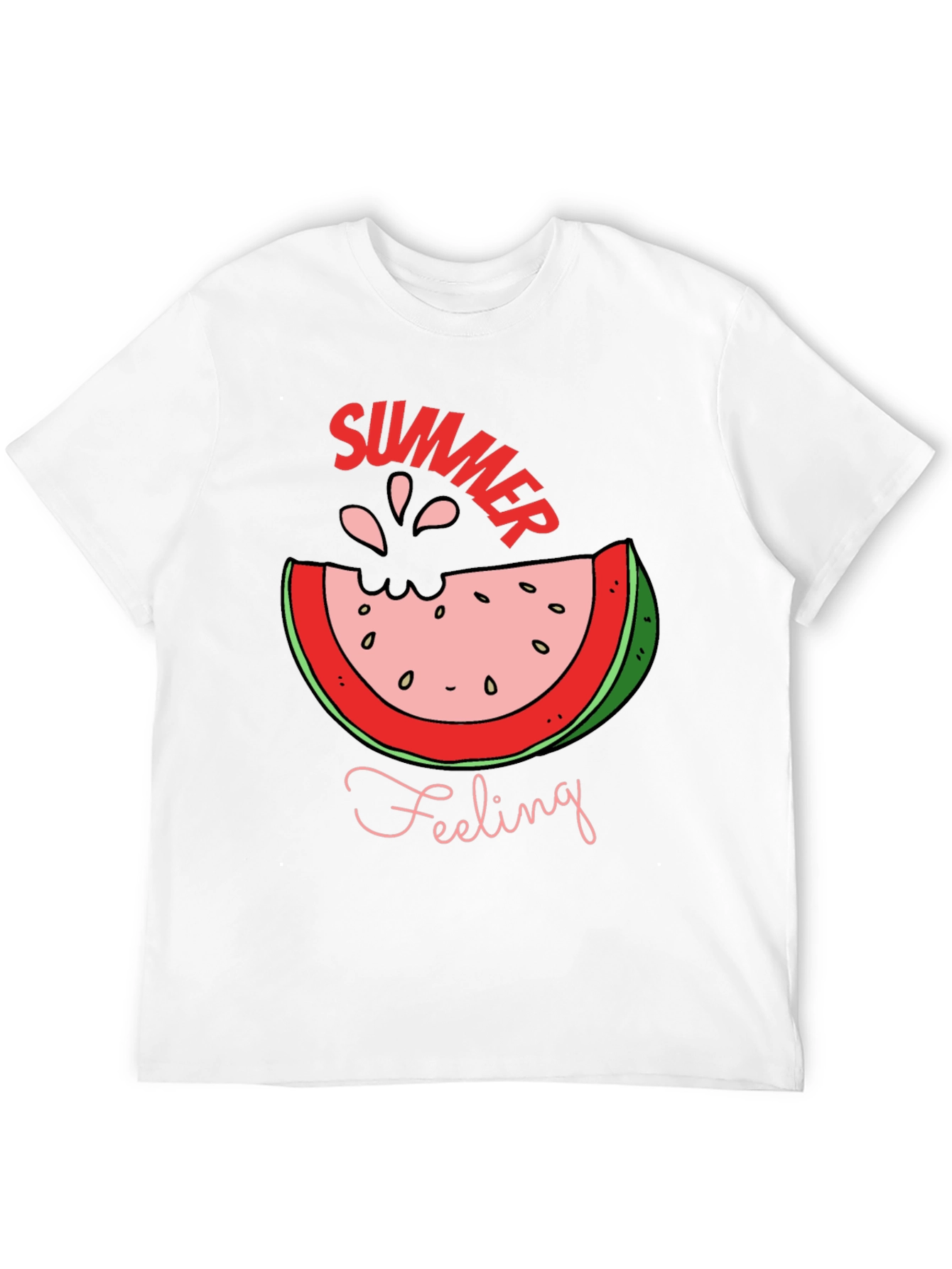 Summer Feeling T-Shirt - Watermelon Design