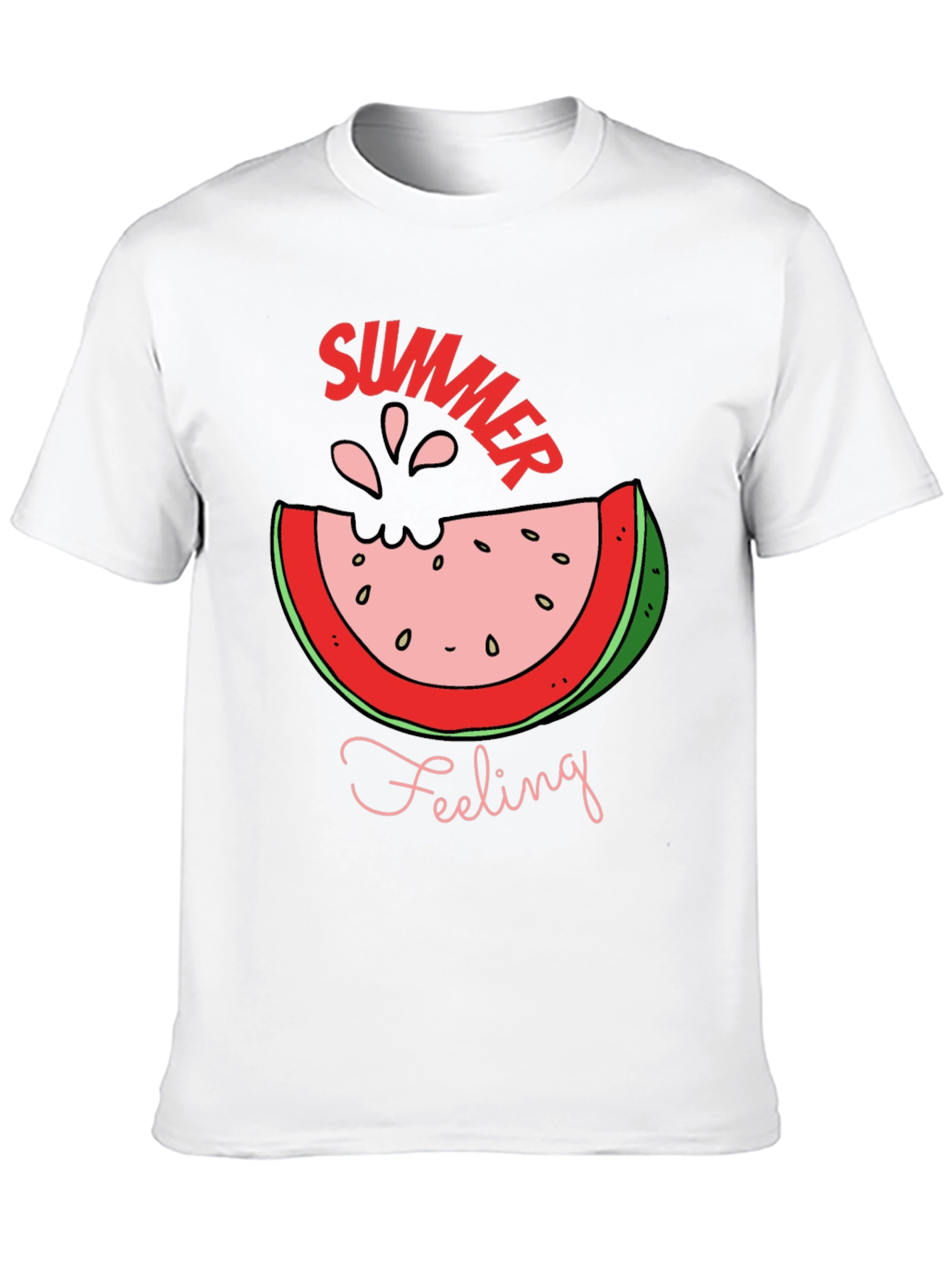 Summer Feeling T-Shirt - Watermelon Design