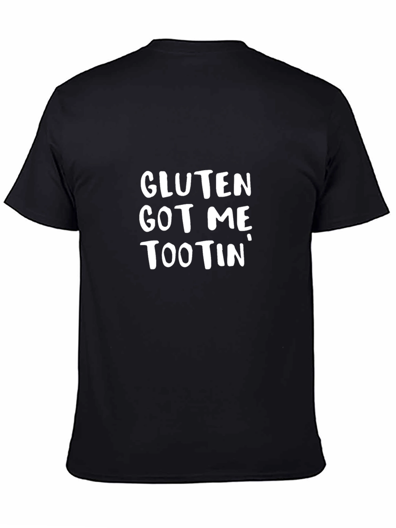 Gluten Got Me Tootin Graphic Tee - Funny T-Shirt